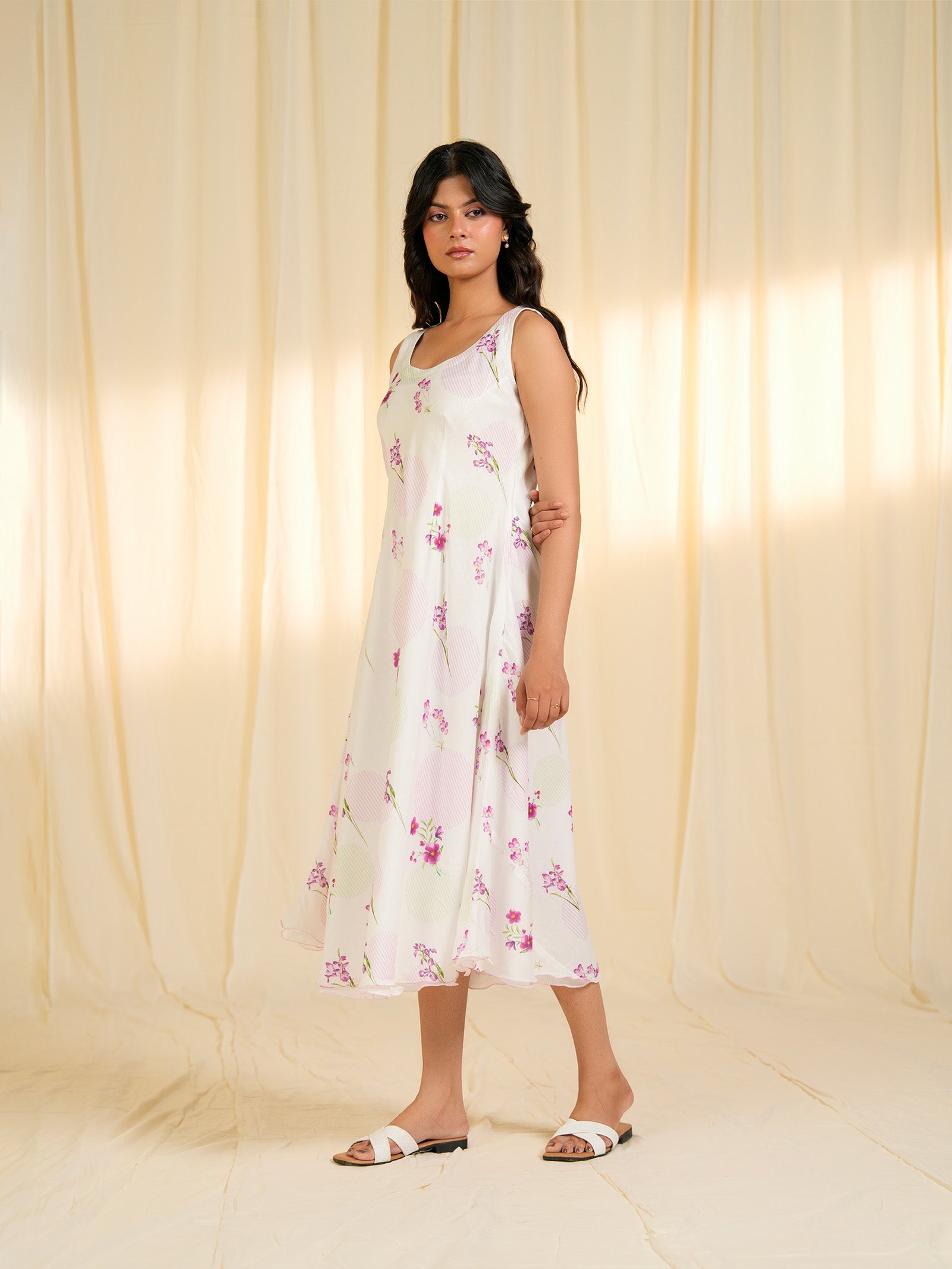 Dorothy Bloom Voile Dress