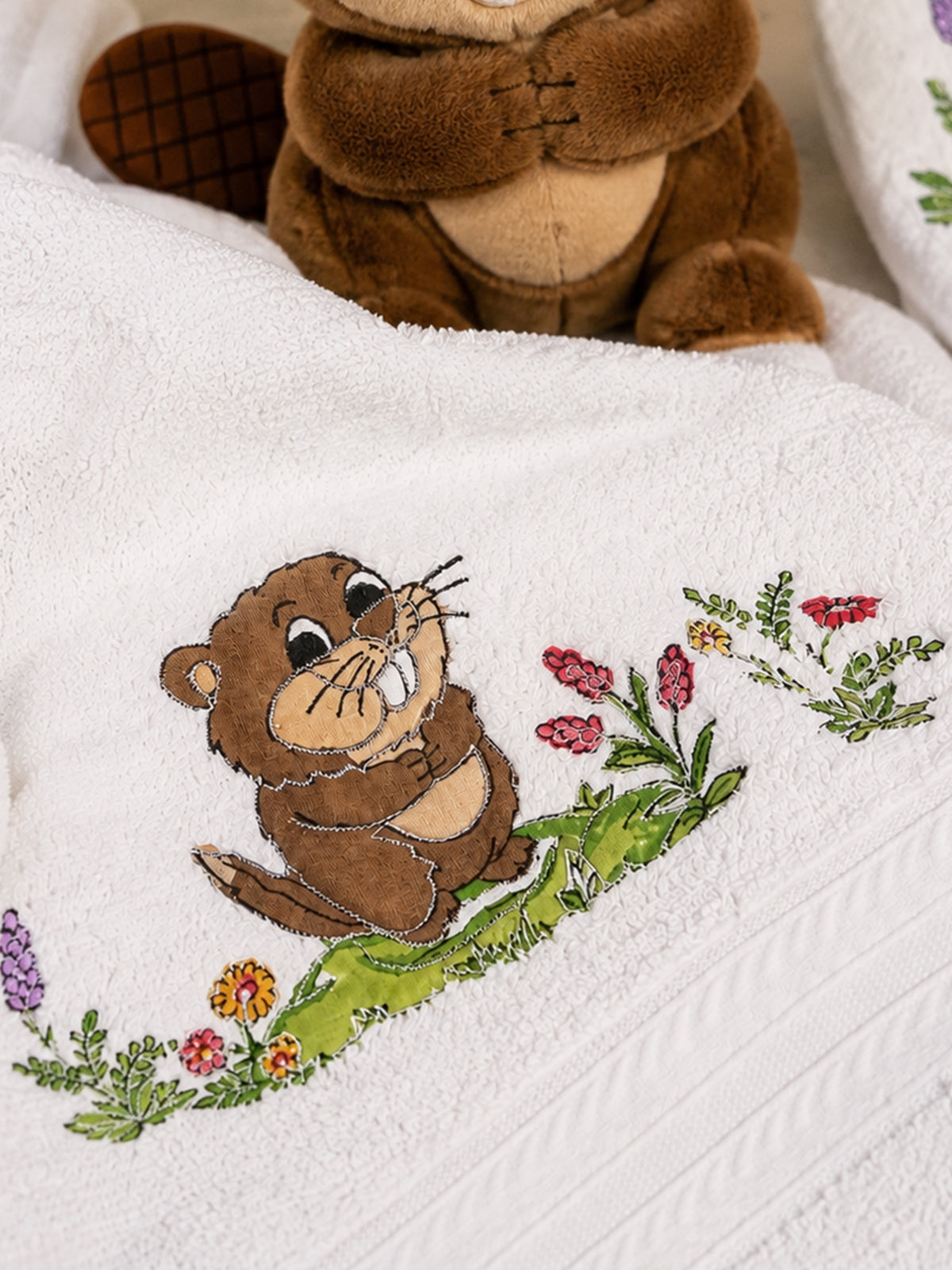 Eager Beaver Baby Towel