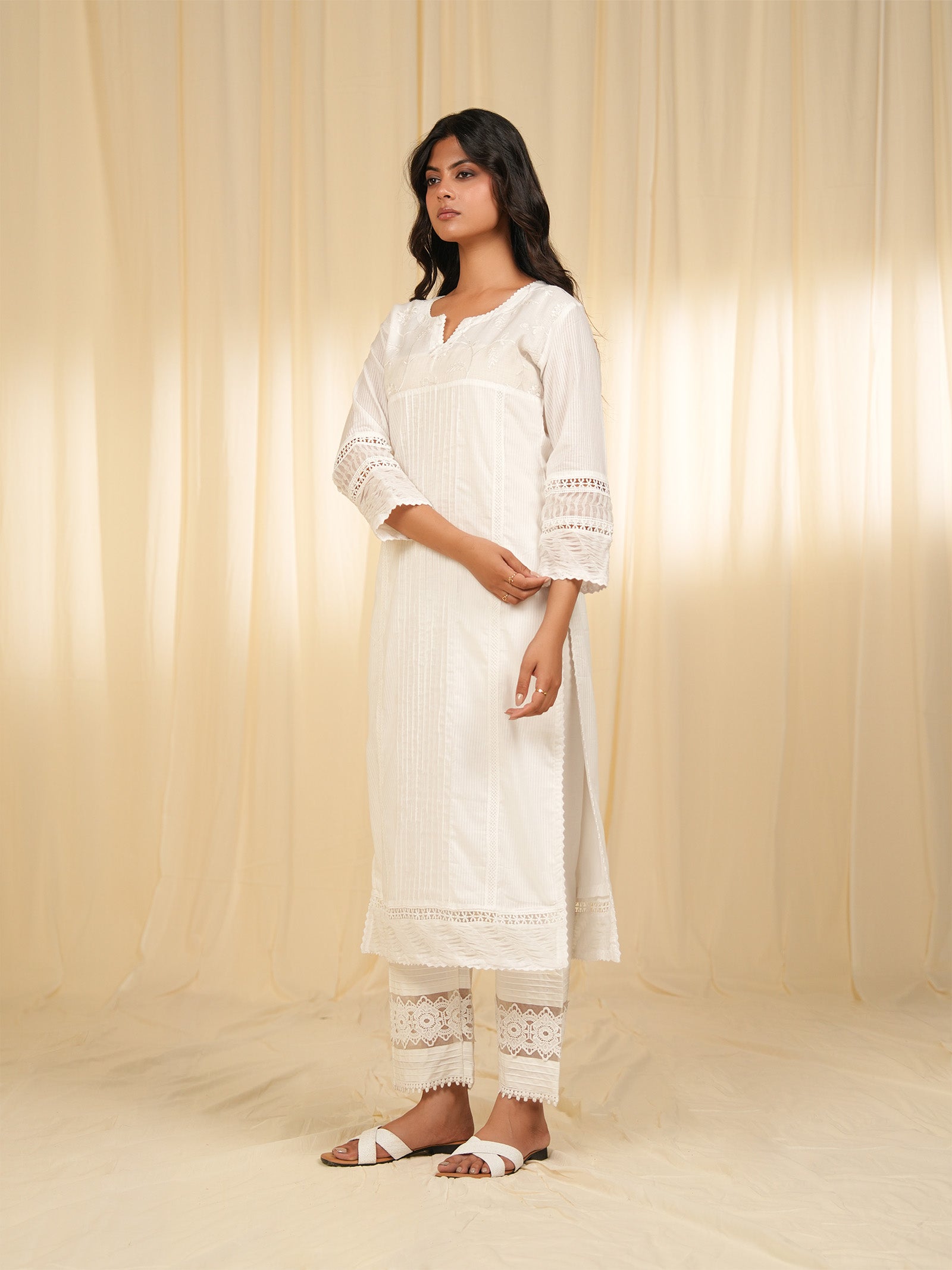 Flurry Cotton Kurta