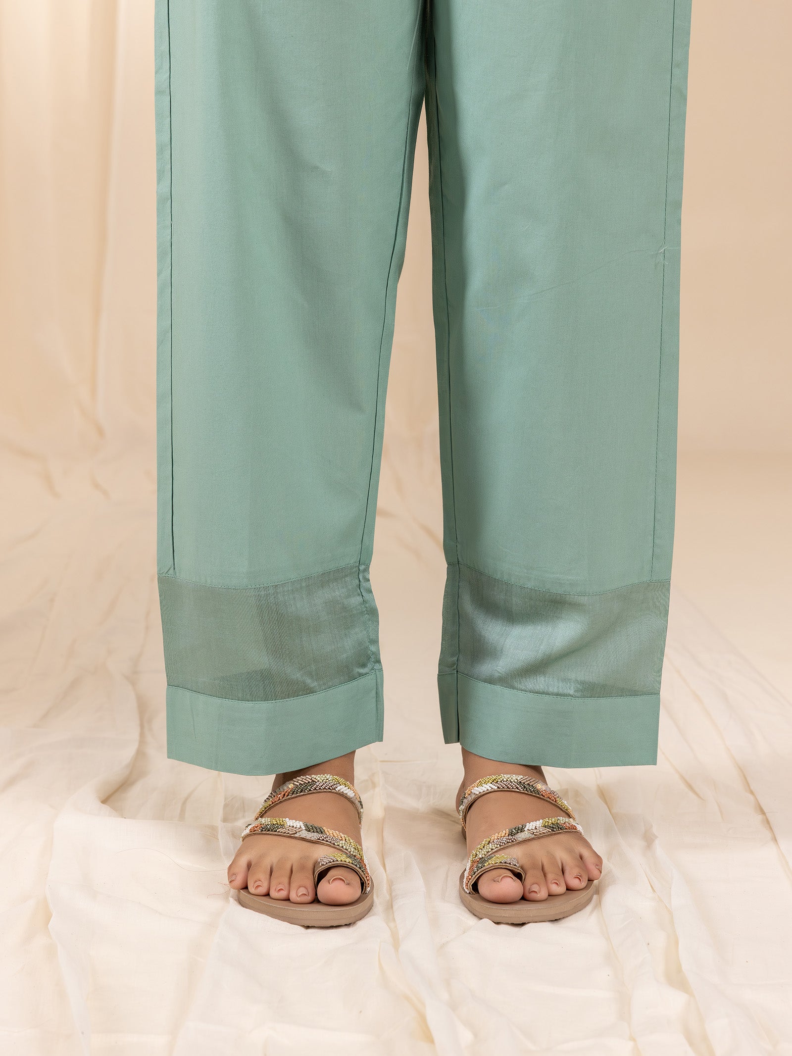 Fresco Cotton Straight Pants