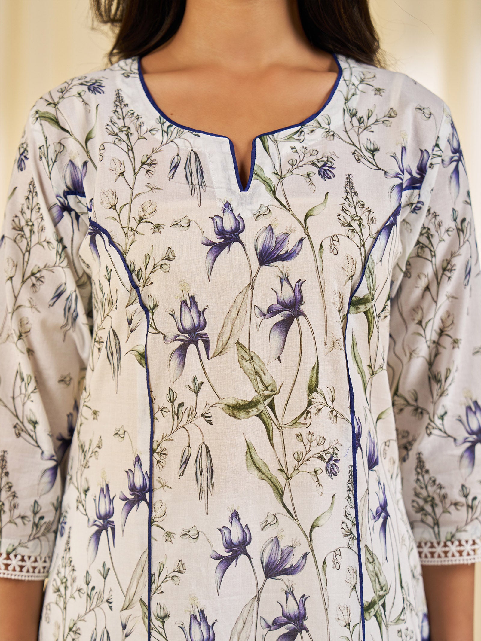 Garden Whisper Cotton Kurta