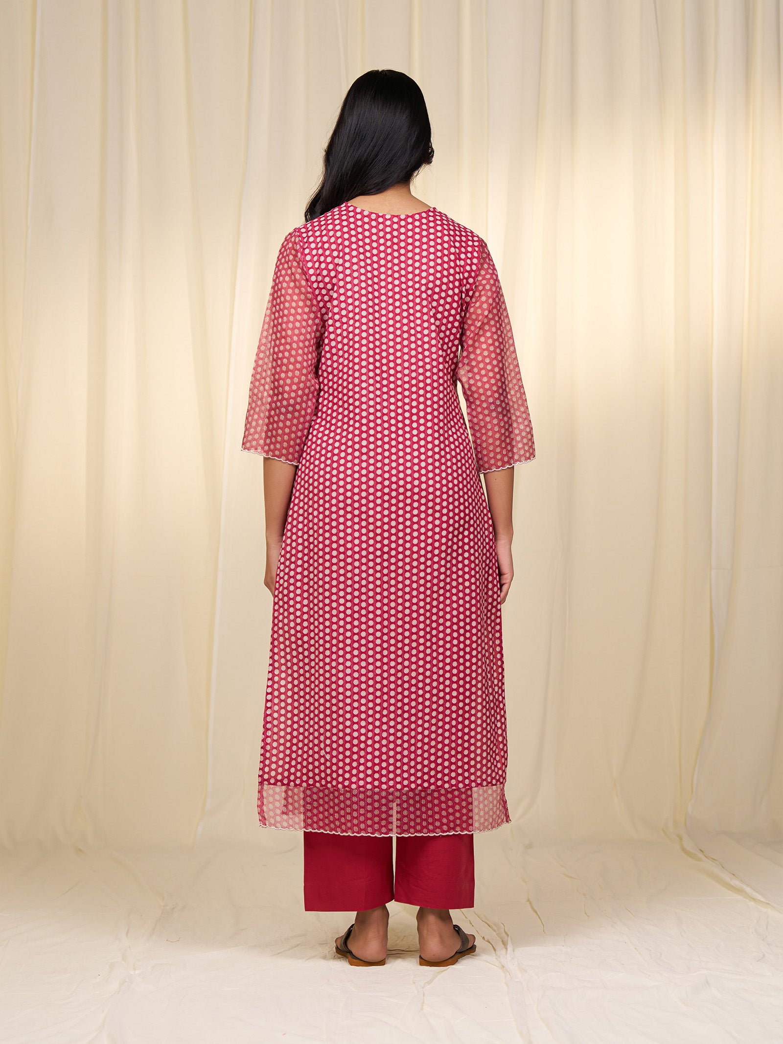 Gol Gulabi Cotton Kurta