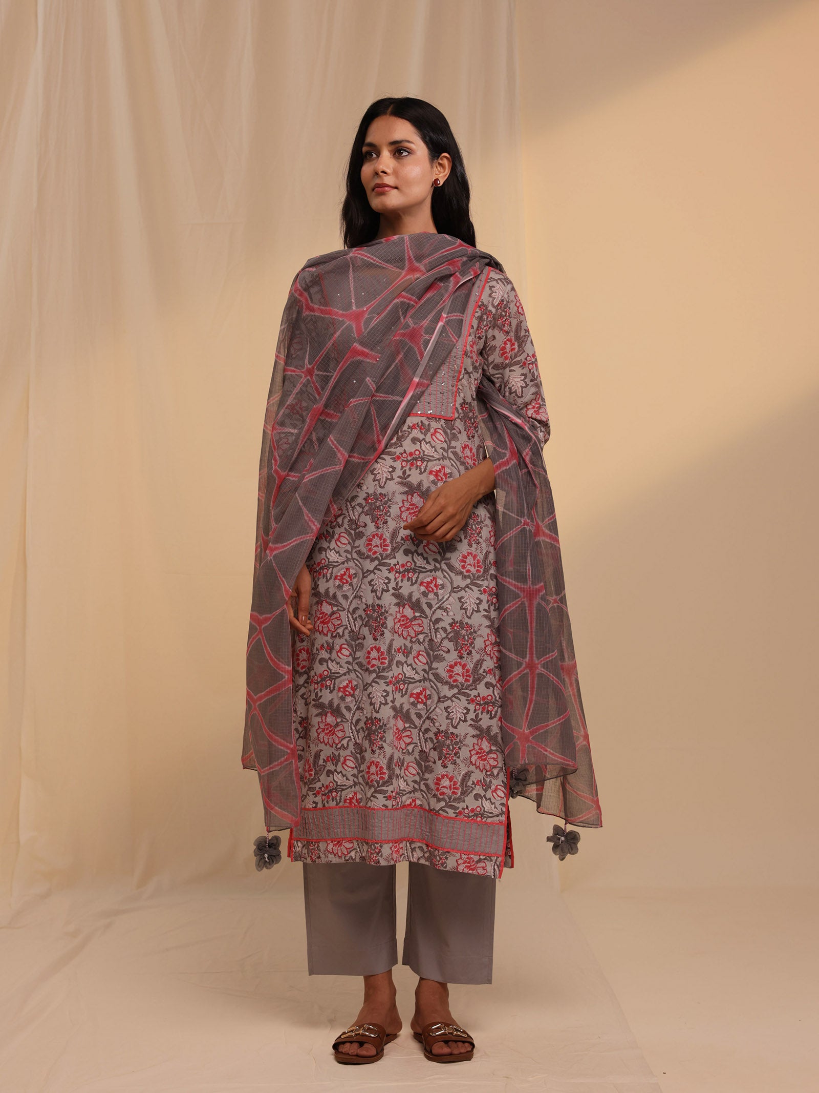 Grey Goose Kota Dupatta