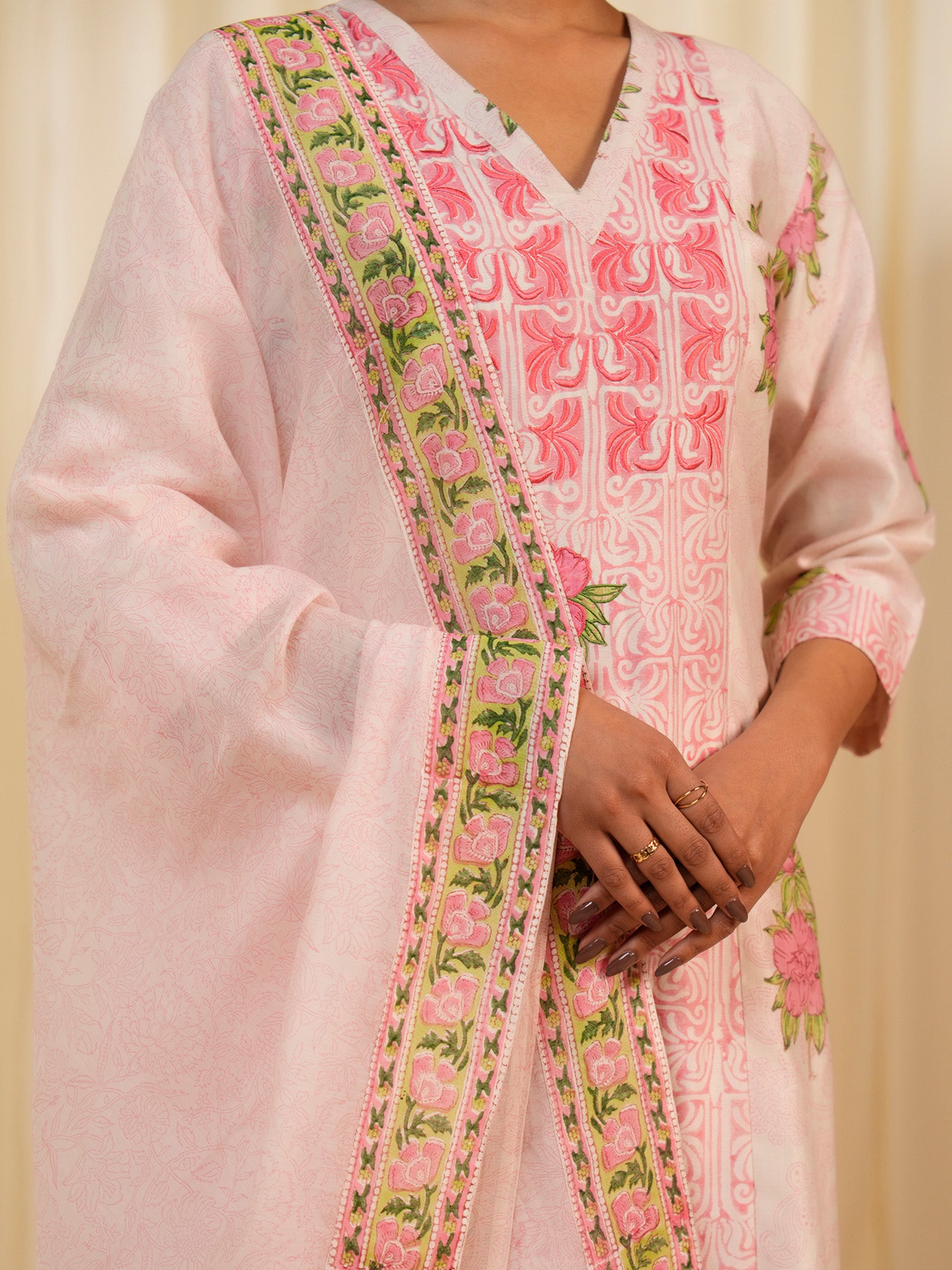 Gulnaz Chanderi Dupatta
