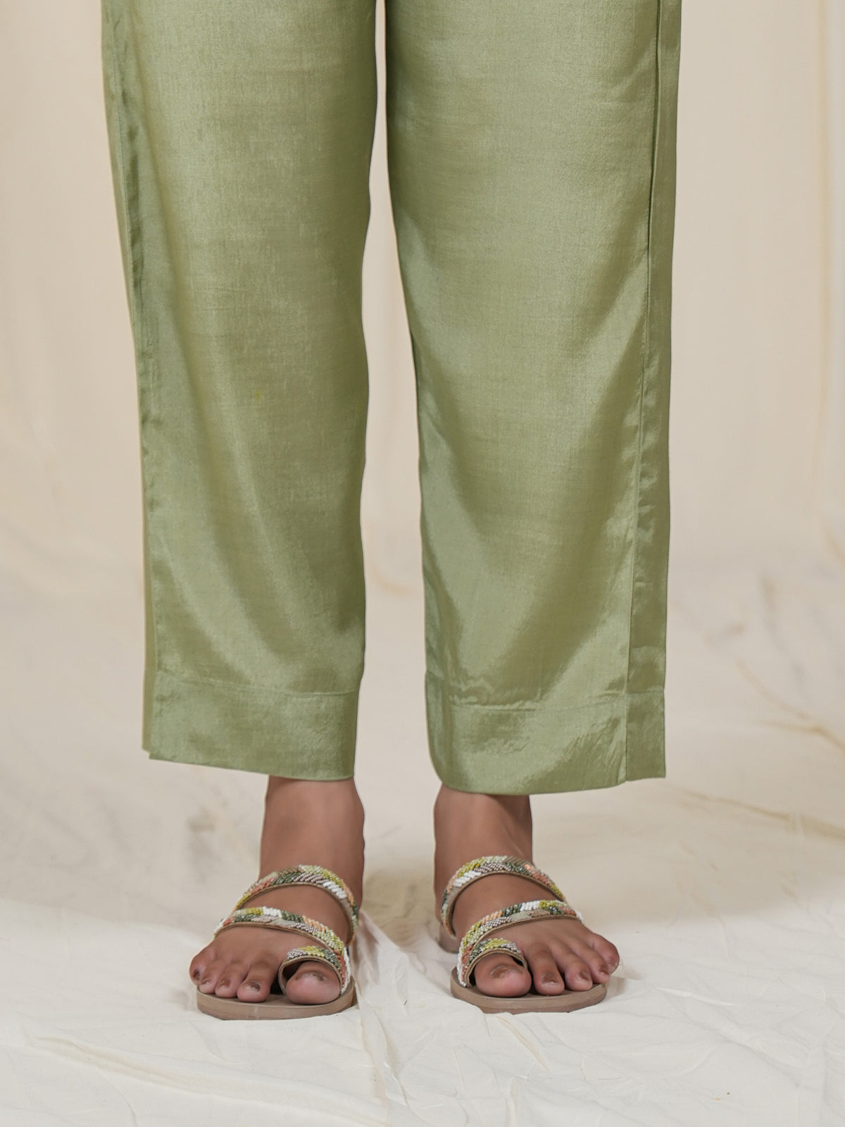 Harbour Hush Bamboo Silk Straight Pants