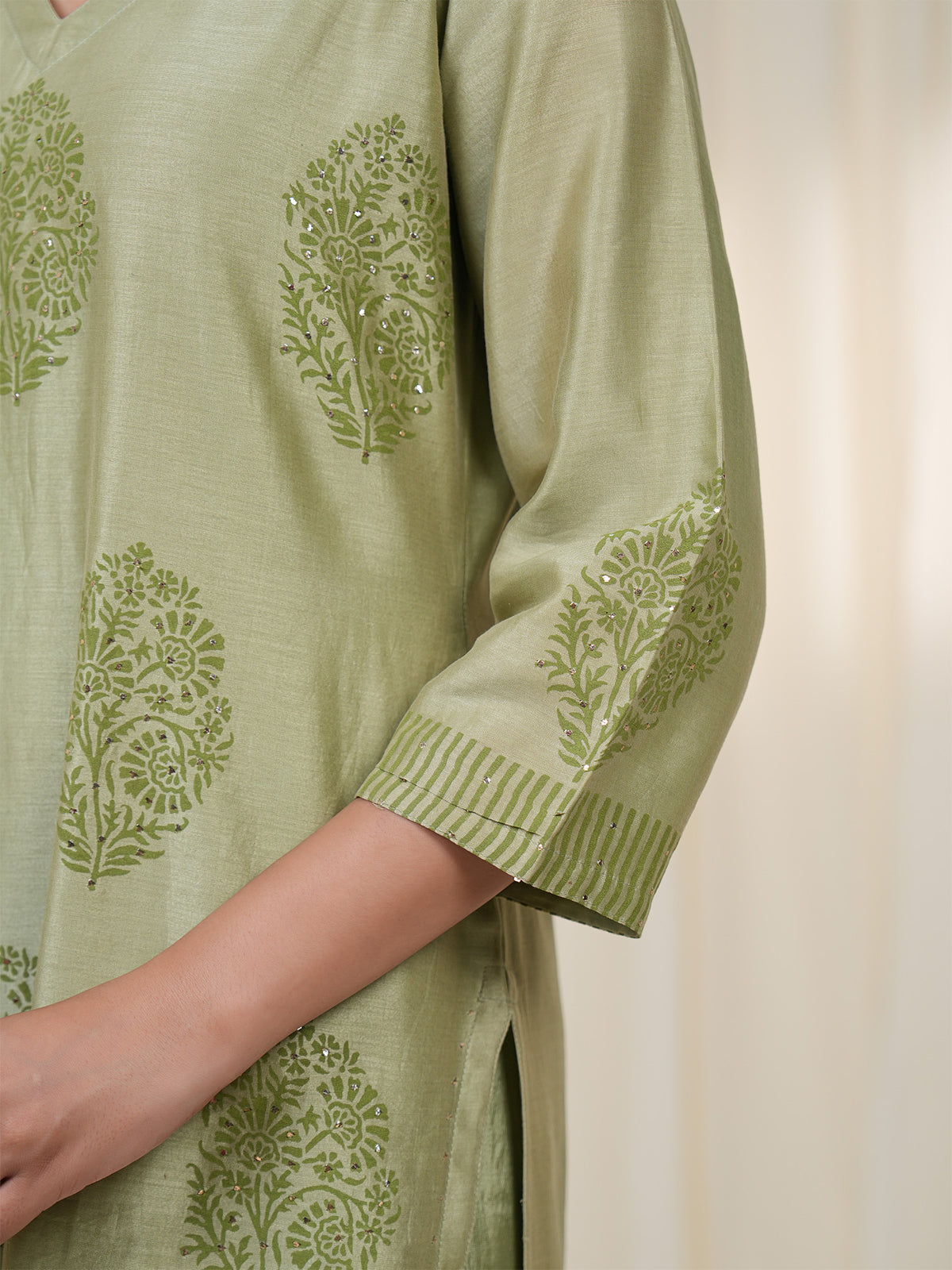 Harbour Hush Chanderi Kurta