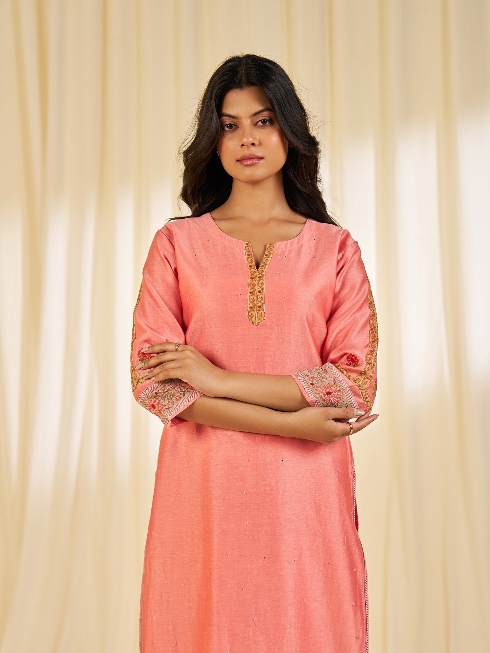 Haseen Chanderi Kurta