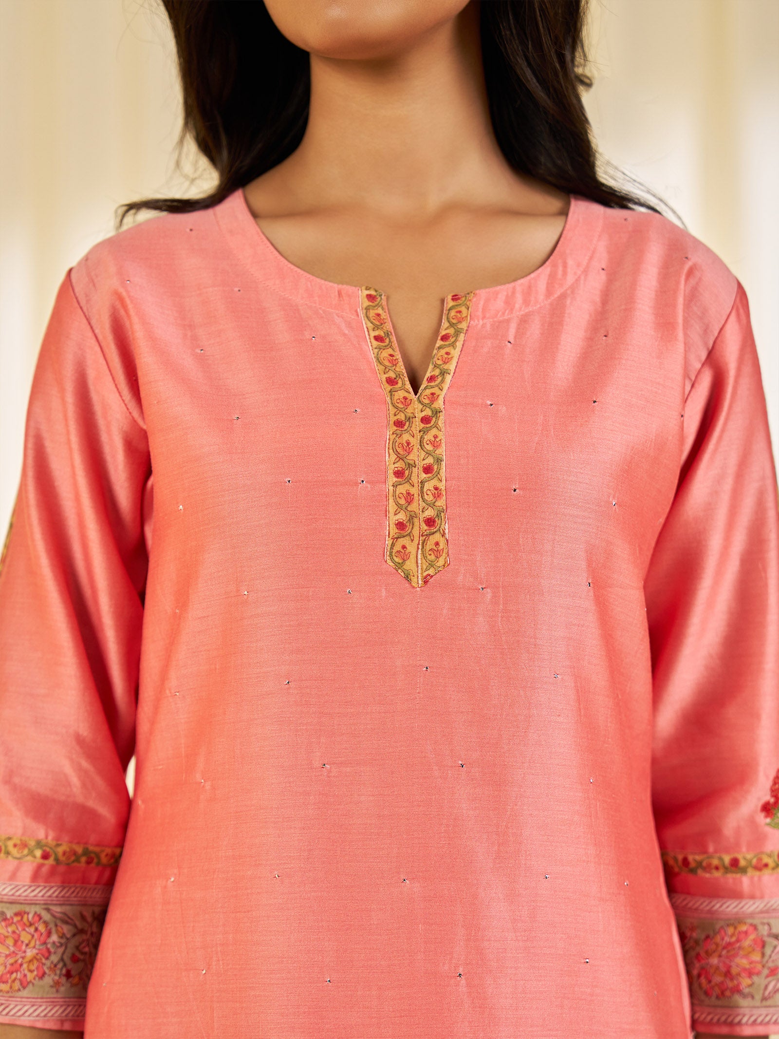 Haseen Chanderi Kurta