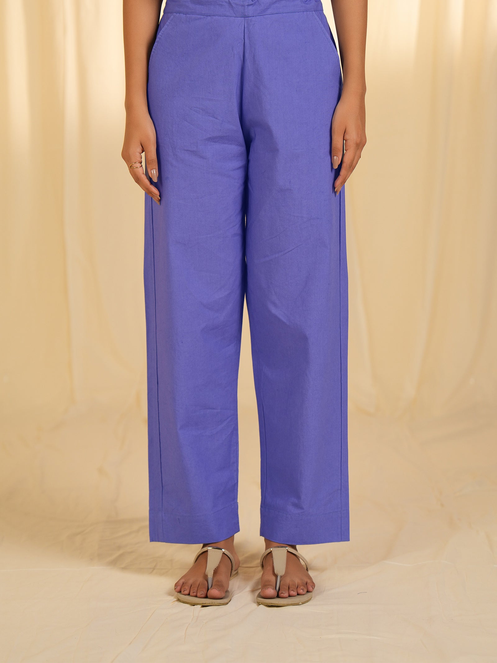 Hyderabad Hues Cotton Straight Pants