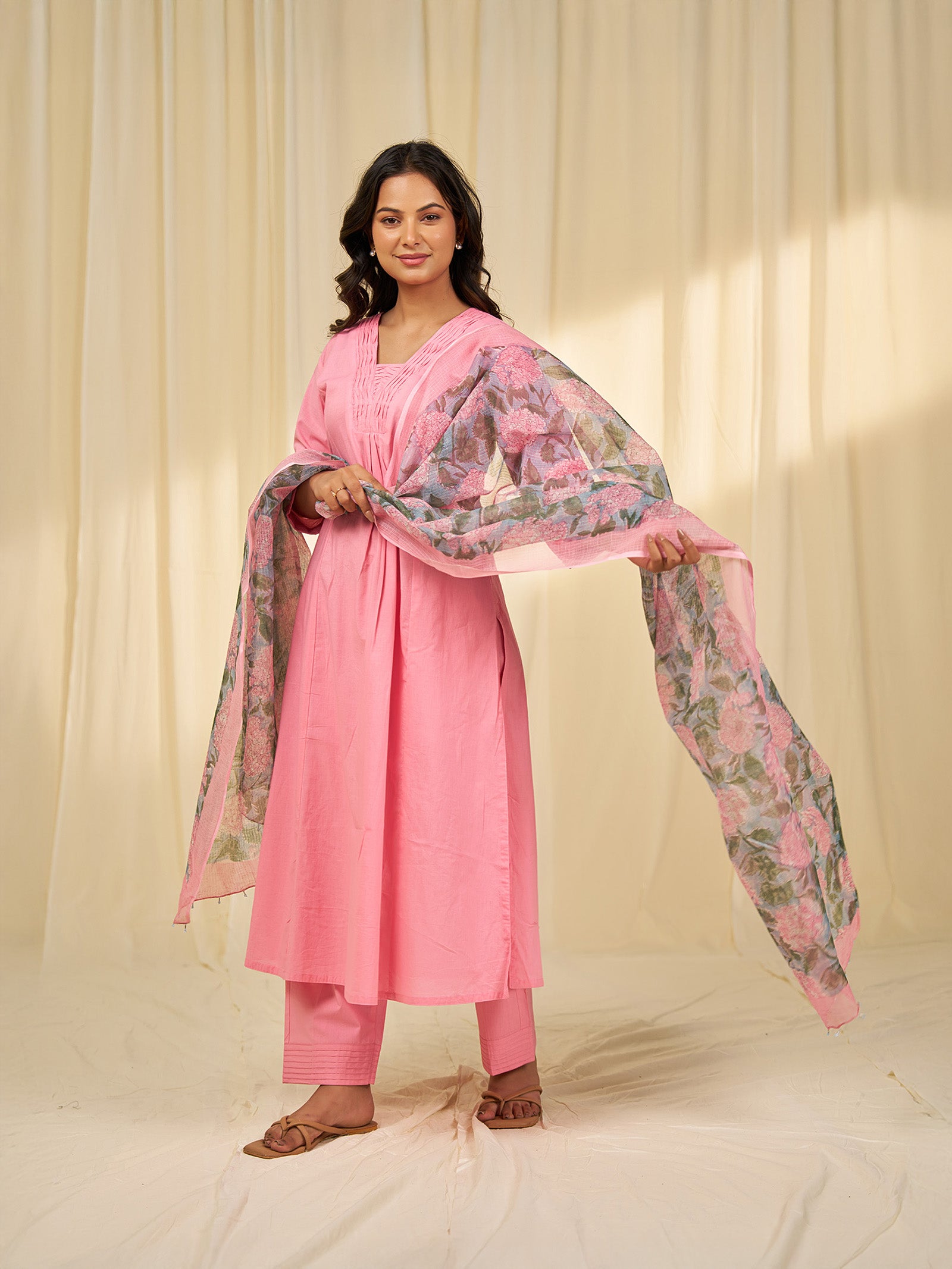 Hydrangea Kota Dupatta