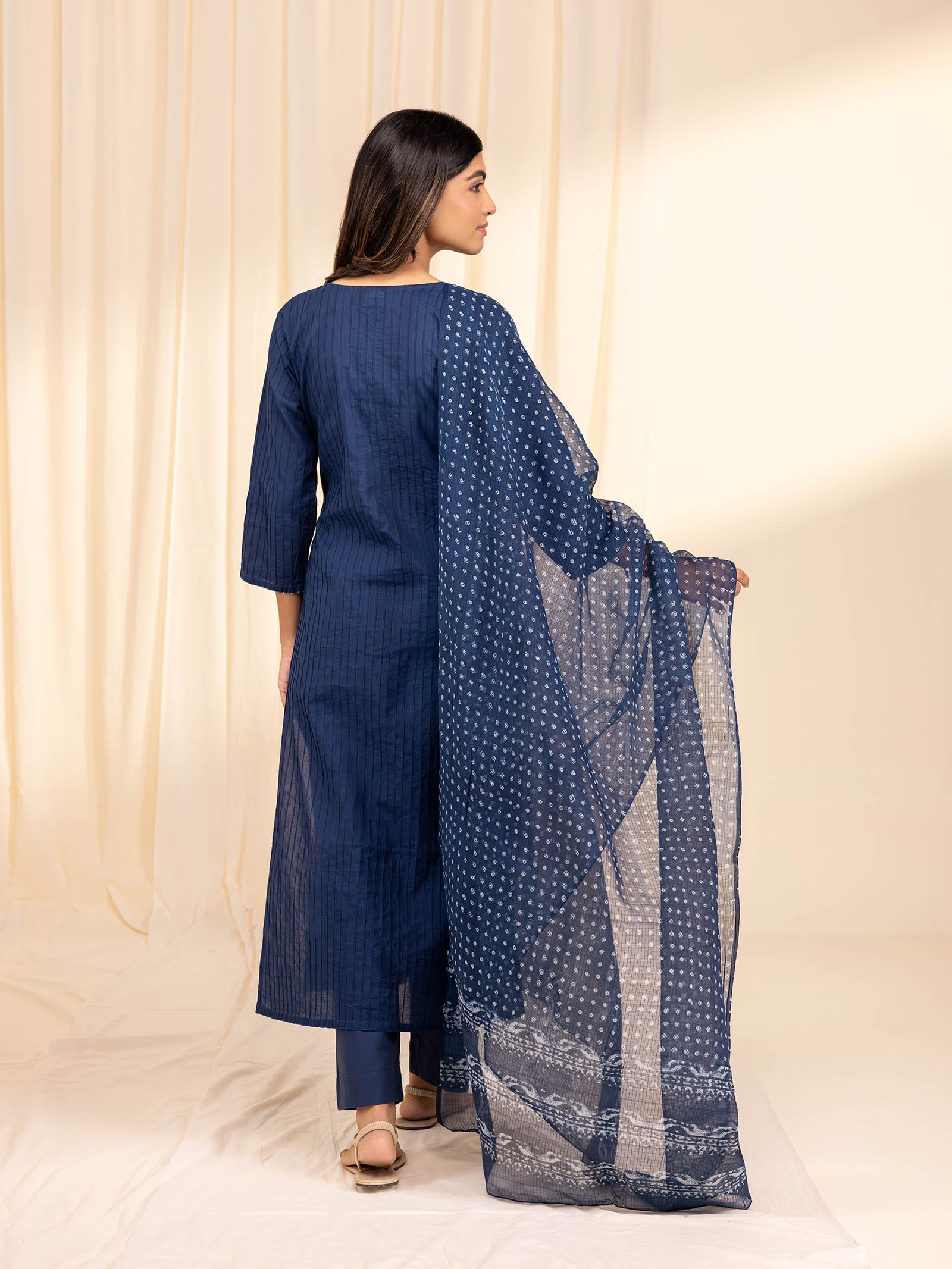 Indigo Diamonds Kota Dupatta