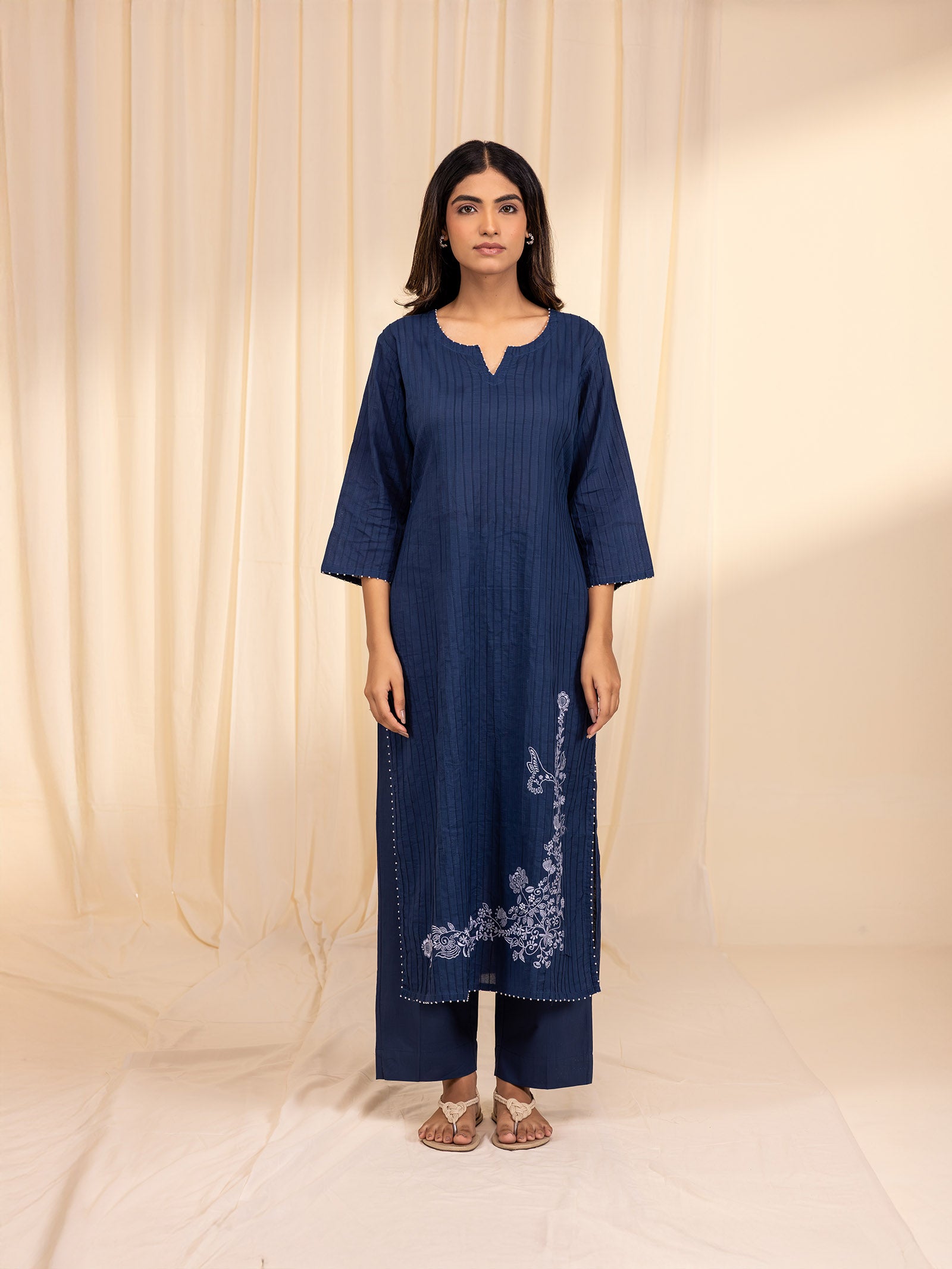 Indigo Muse Cotton Kurta