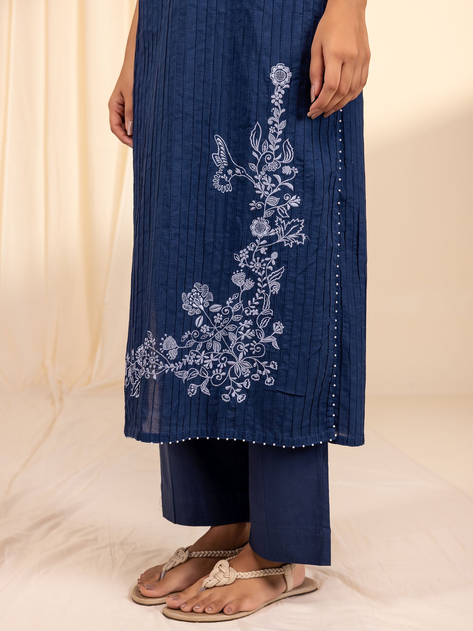 Indigo Muse Cotton Kurta
