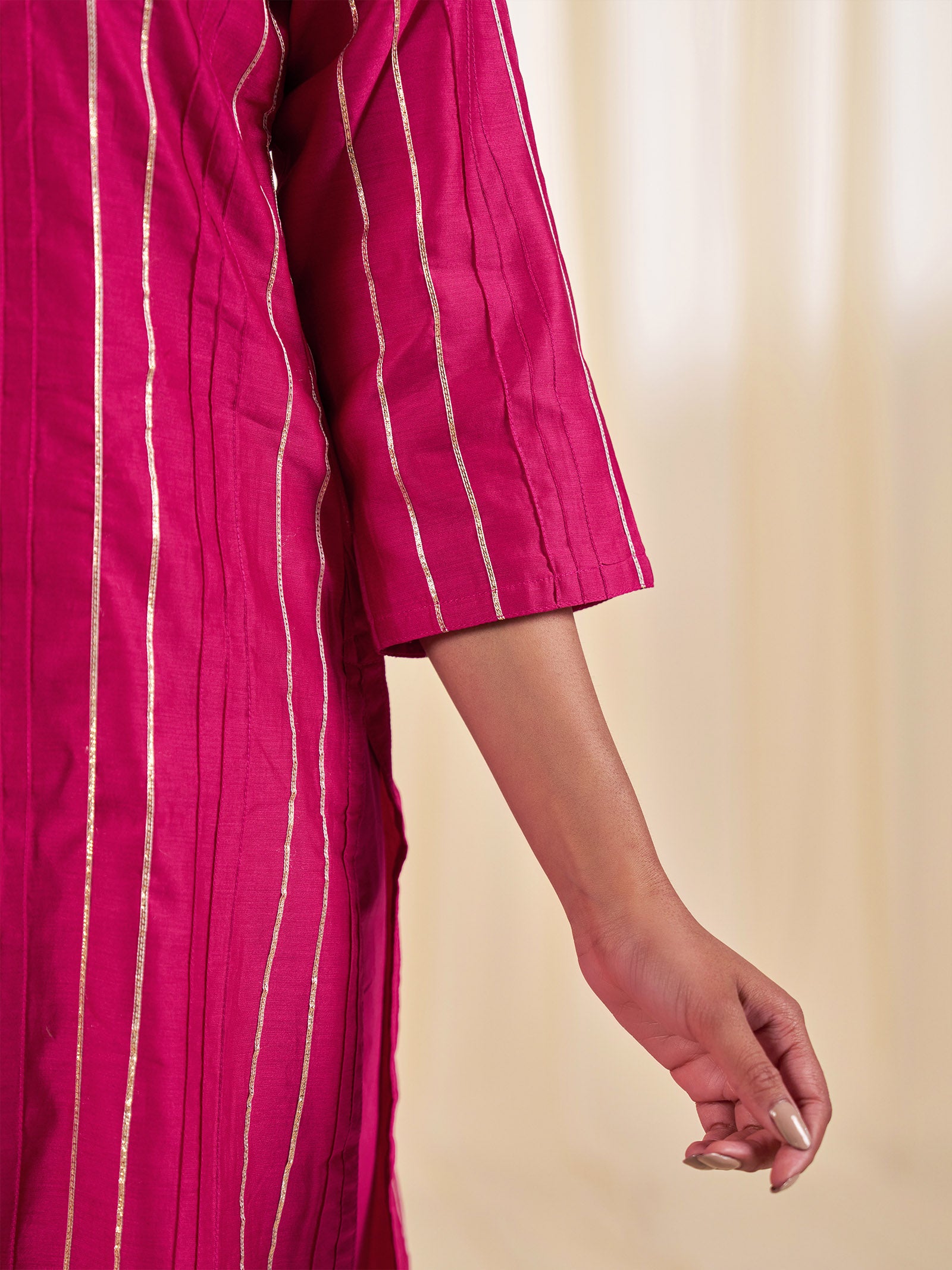 J Range Chanderi Kurta