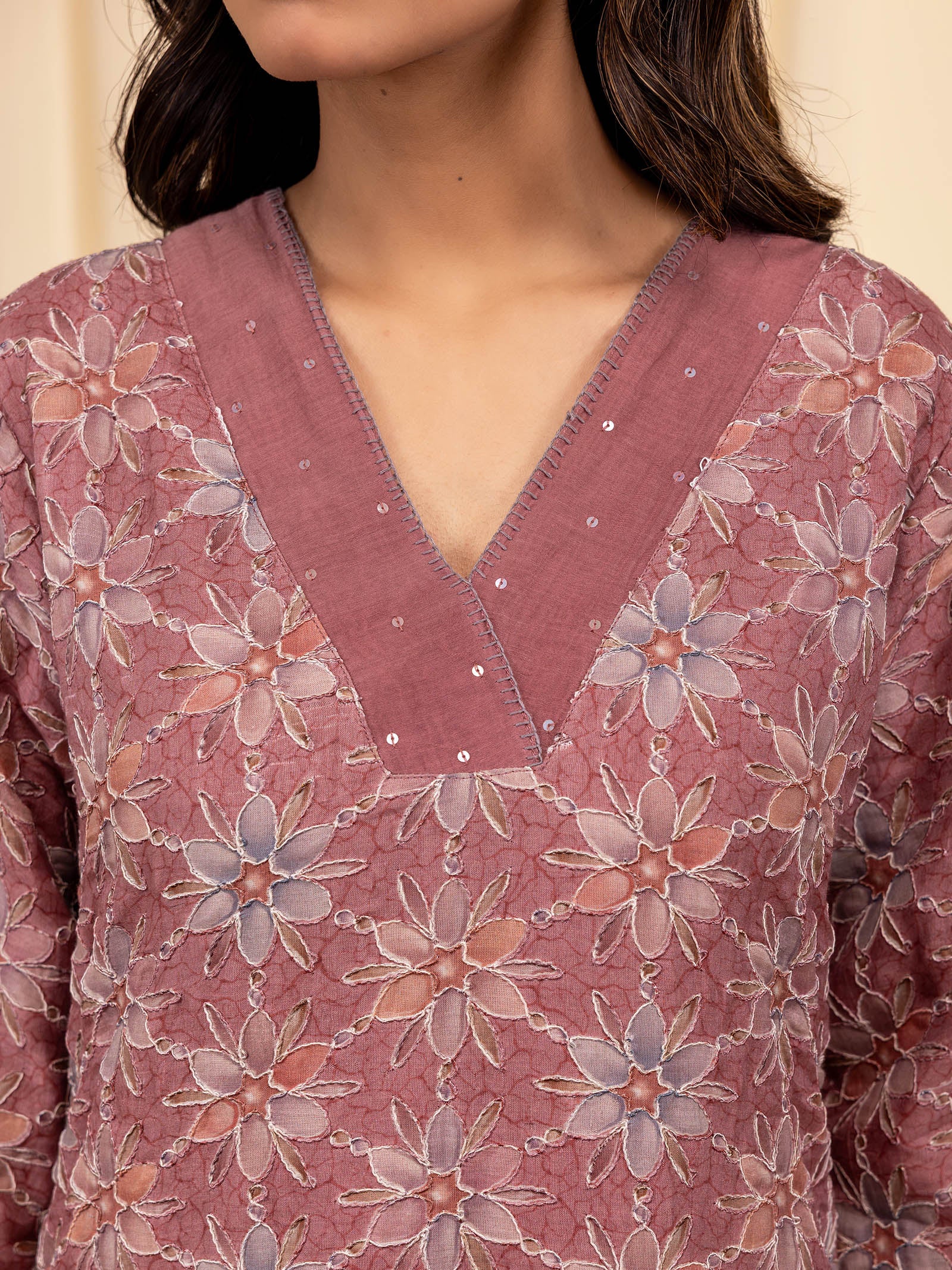 Jellyfish Chanderi Kurta