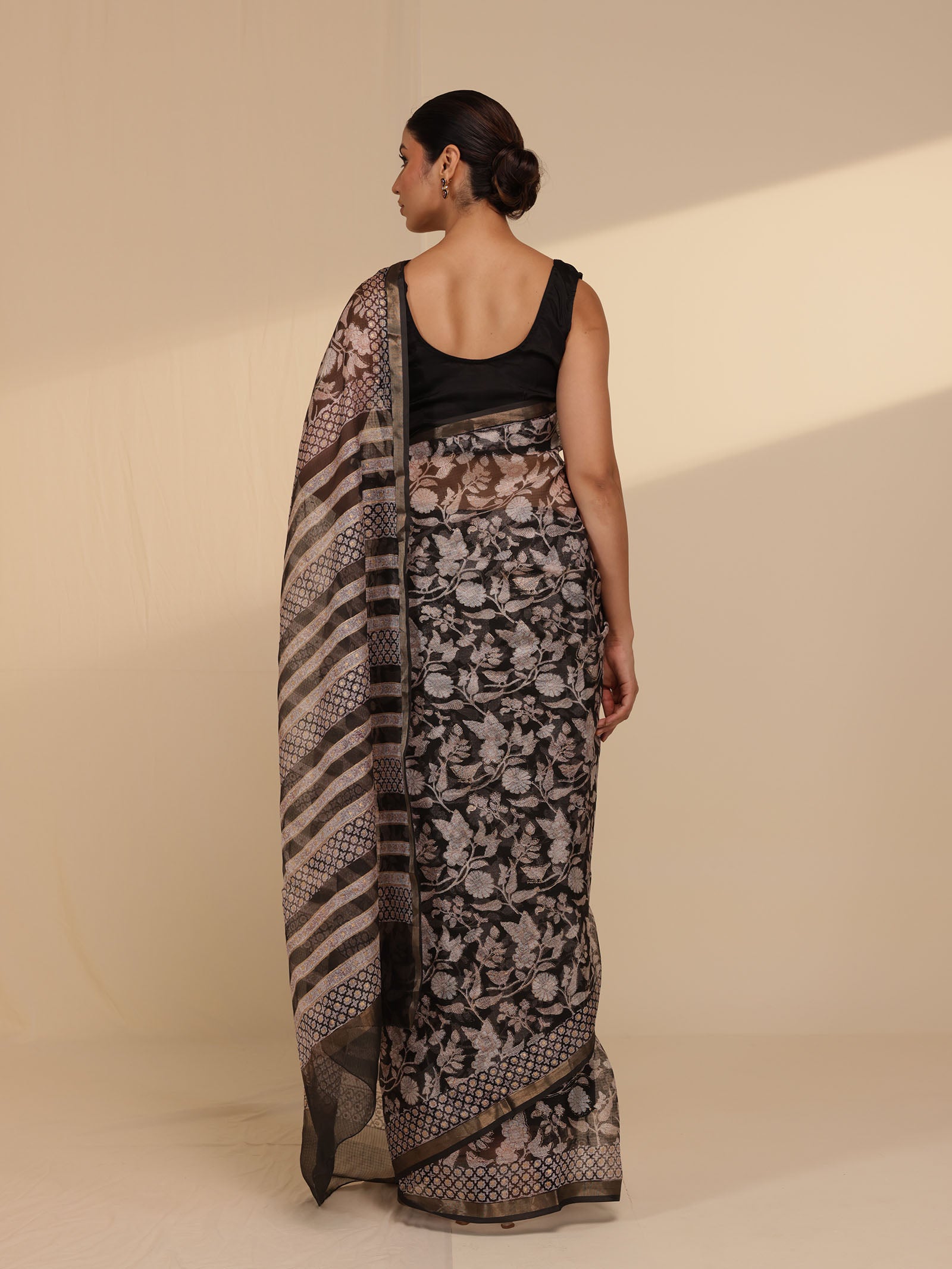 Onyx Kota Silk Saree