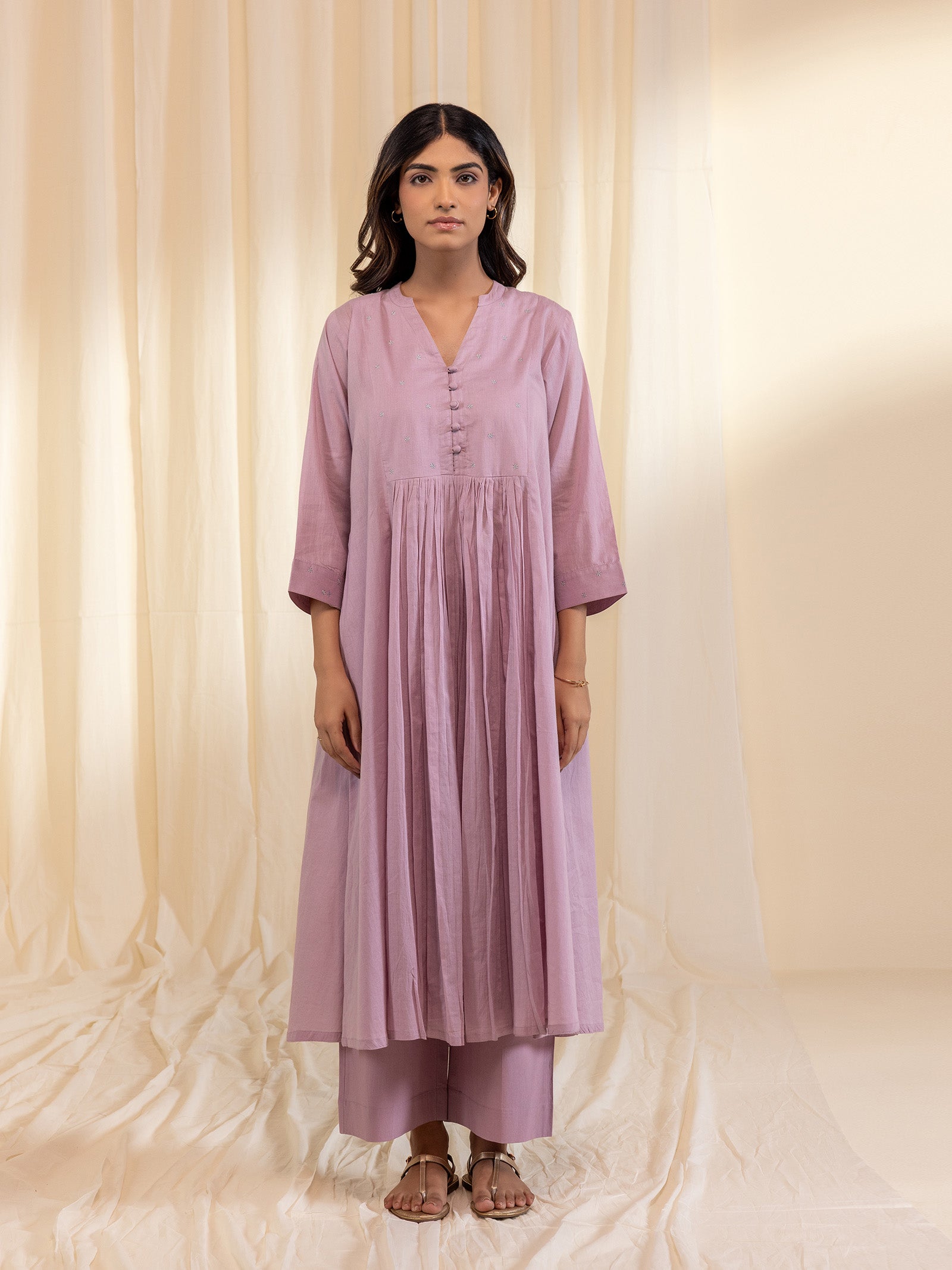 Fragrance Voile Kurta