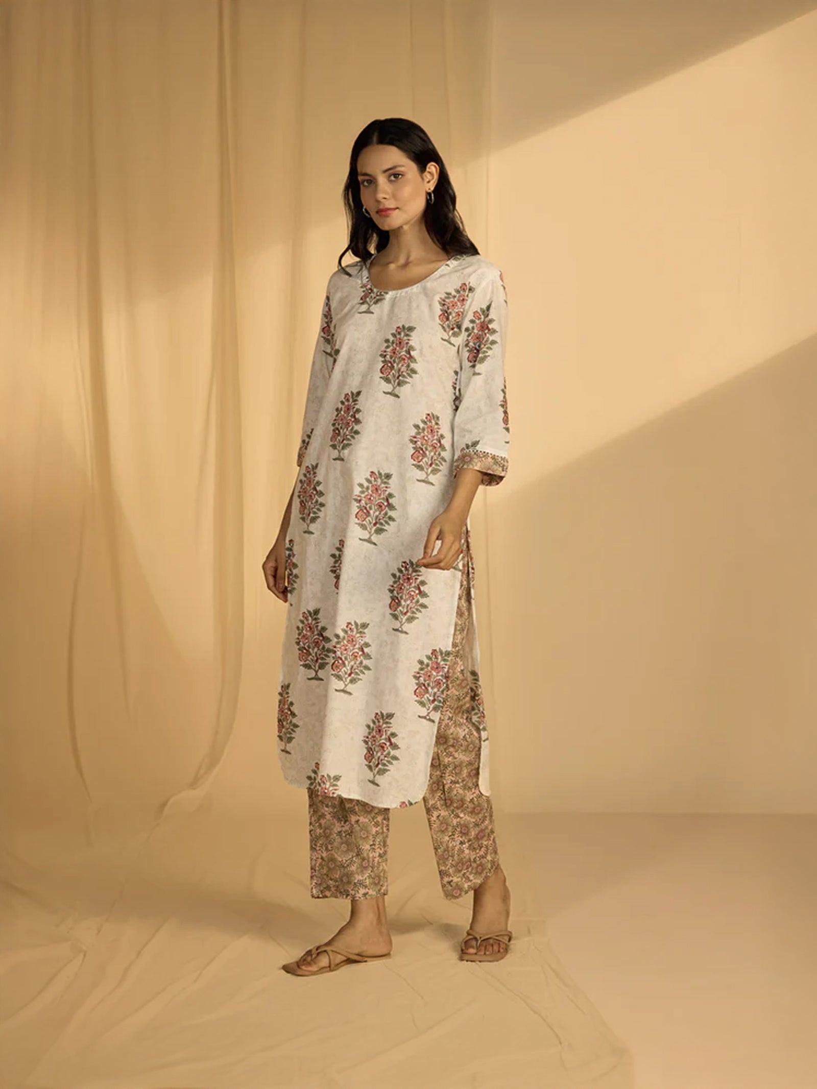 Bega Begum Cotton Kurta