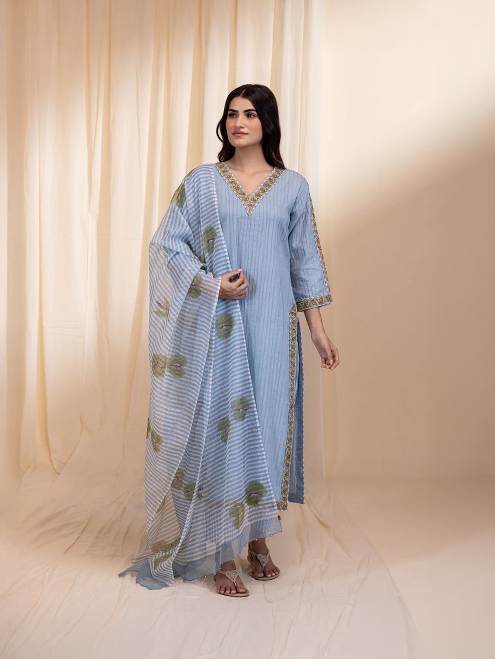 Marshmallow Cotton Kurta
