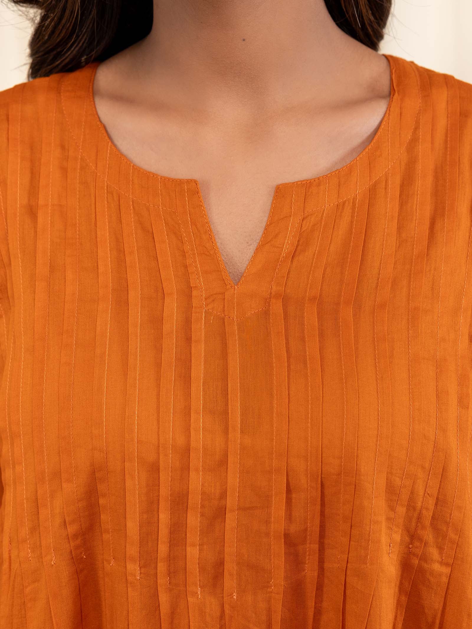 Fire Voile Kurta