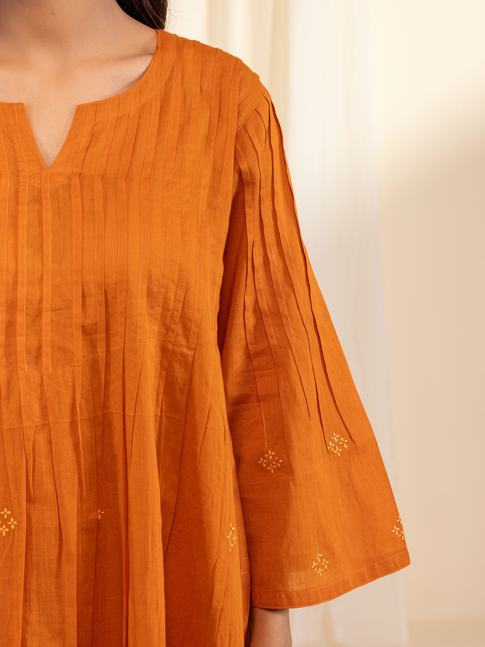 Fire Voile Kurta