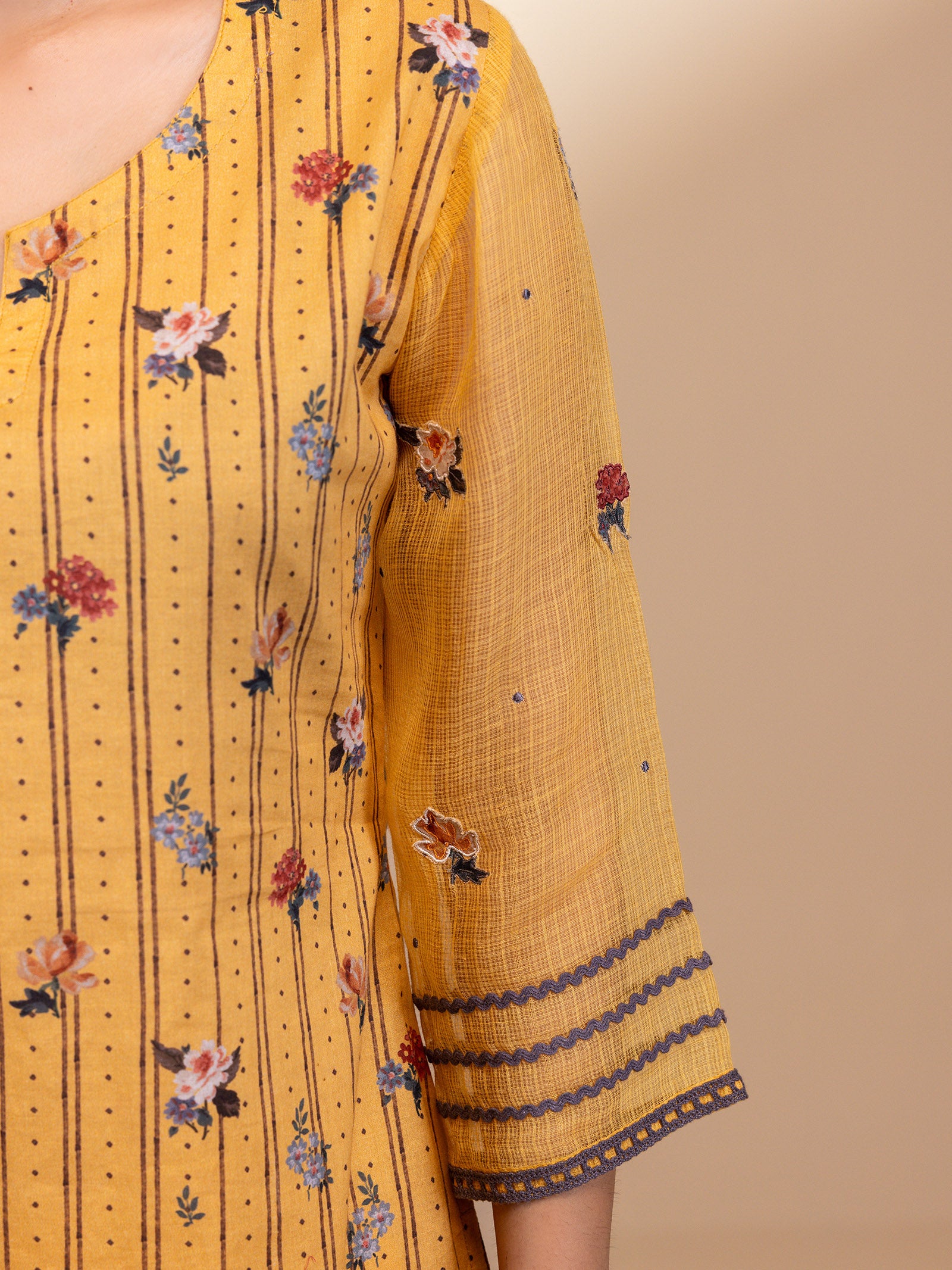Forest Floor Cotton Kurta