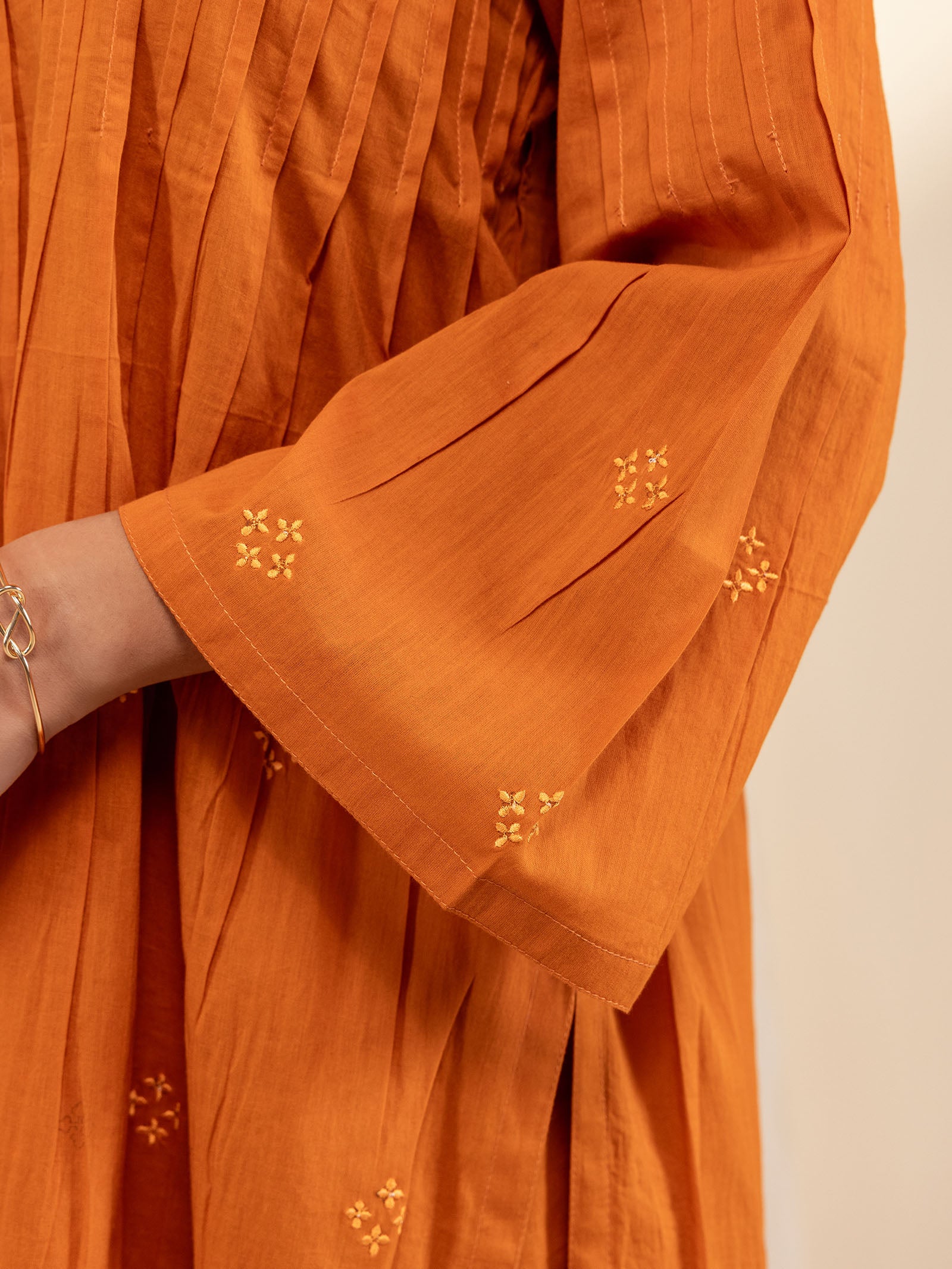 Fire Voile Kurta