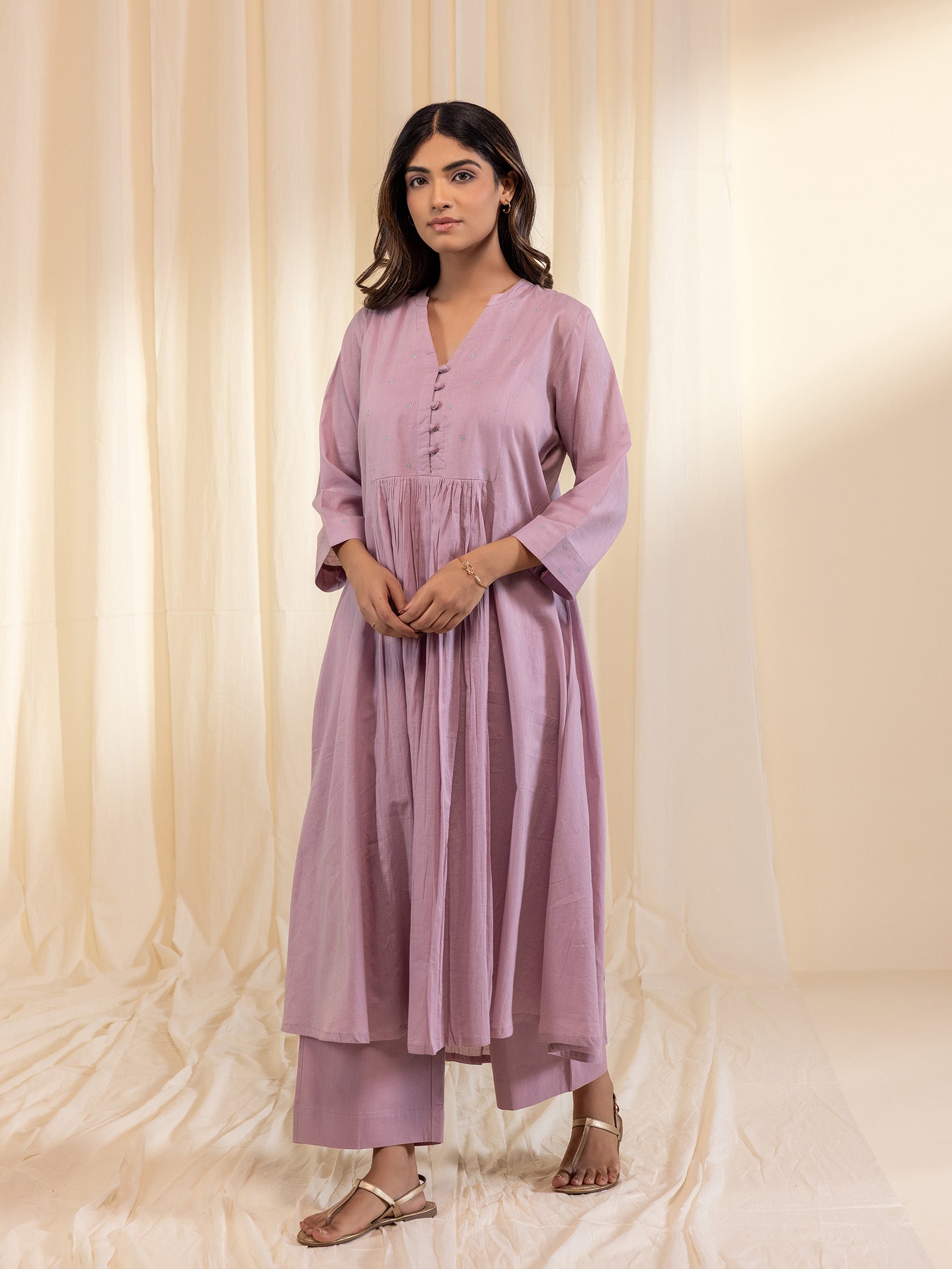Fragrance Voile Kurta