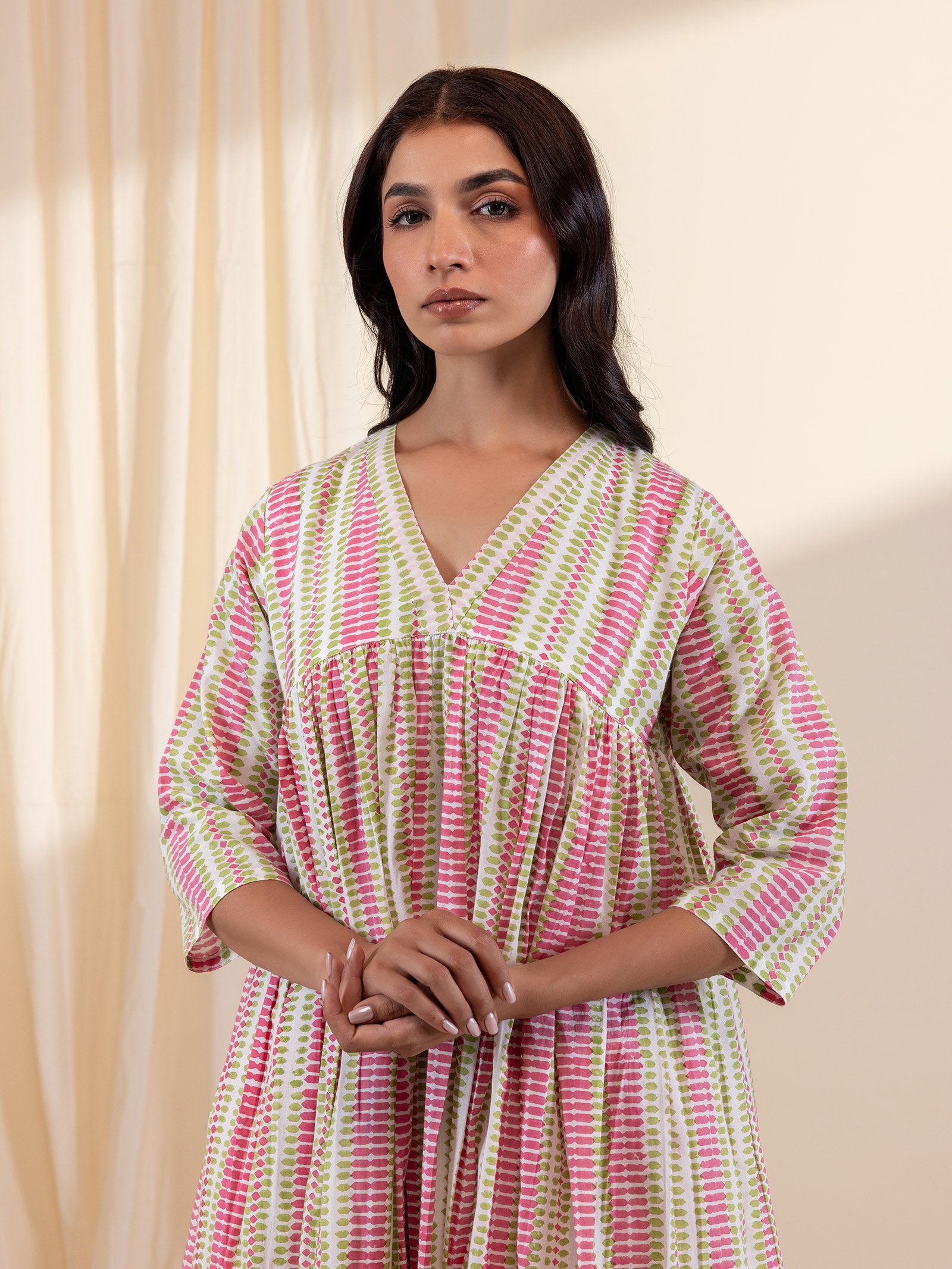 Railway Track Cotton Kurta