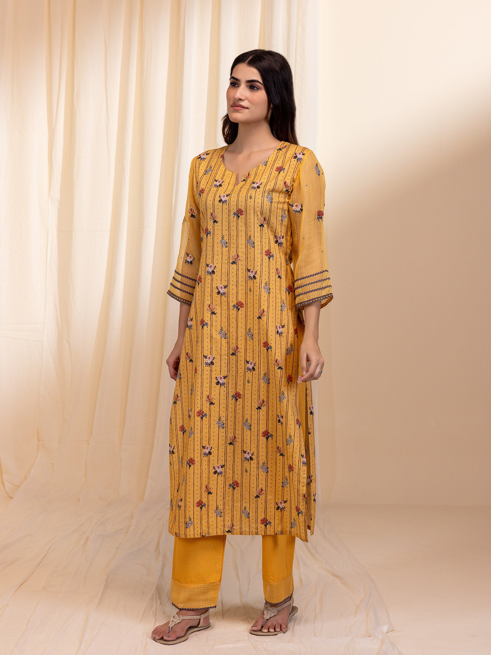 Forest Floor Cotton Kurta