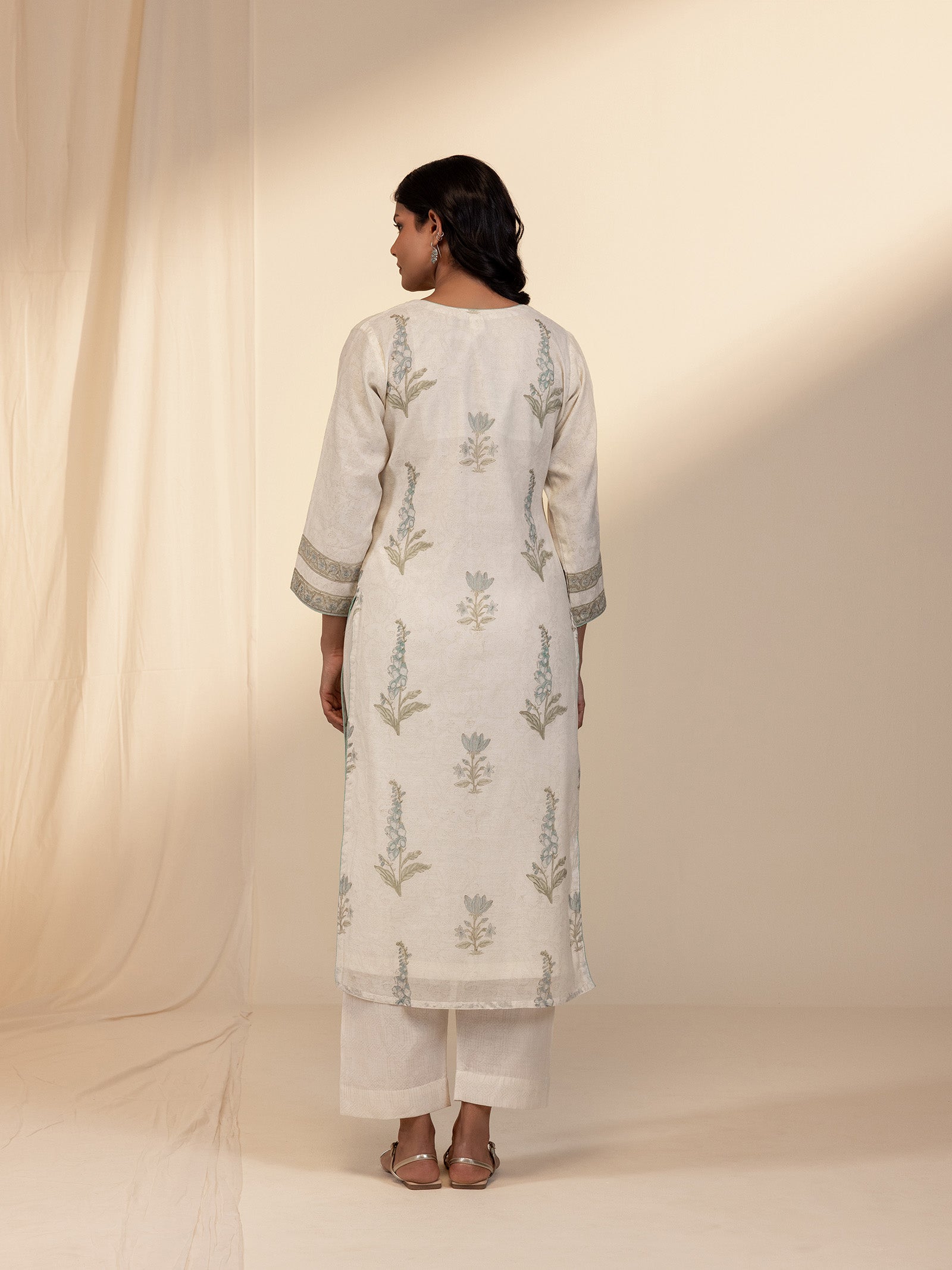 Noor Jahan Chanderi Kurta