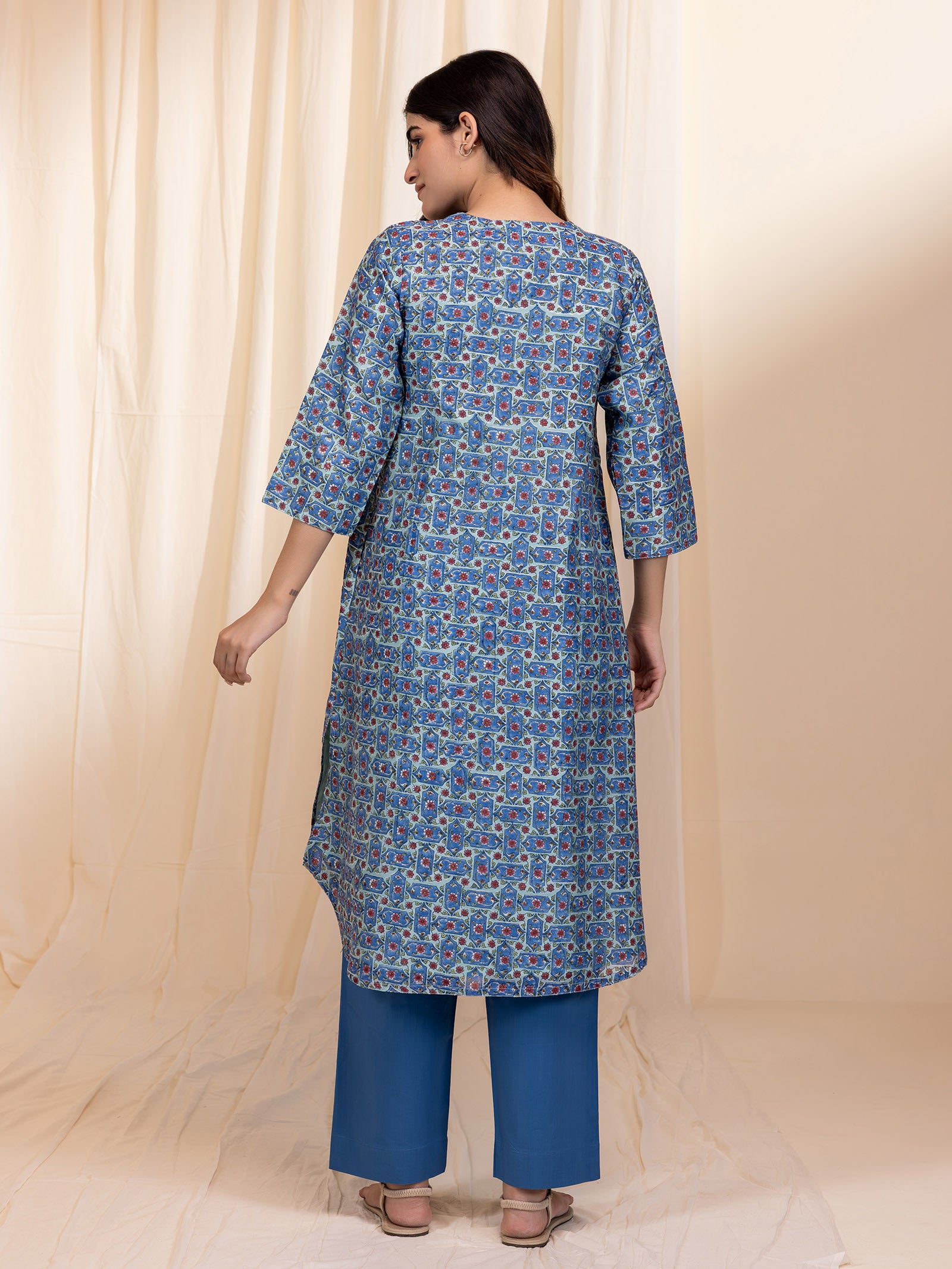 Pacific Point Chanderi Kurta