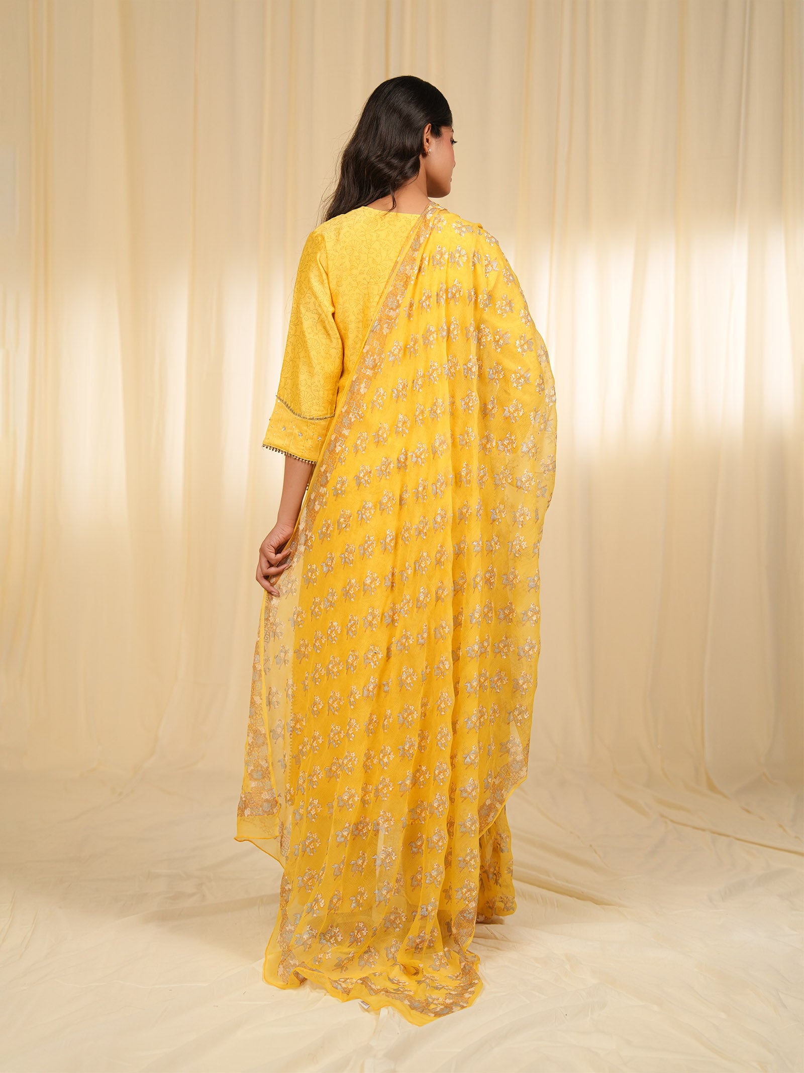 Kanak Chiffon Dupatta