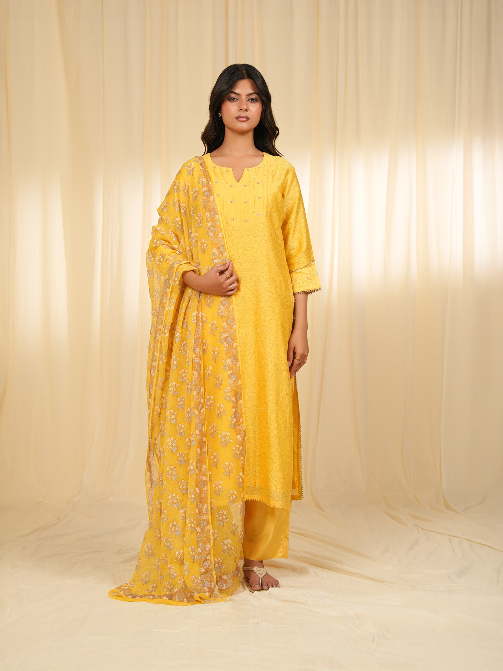 Kanak Chiffon Dupatta