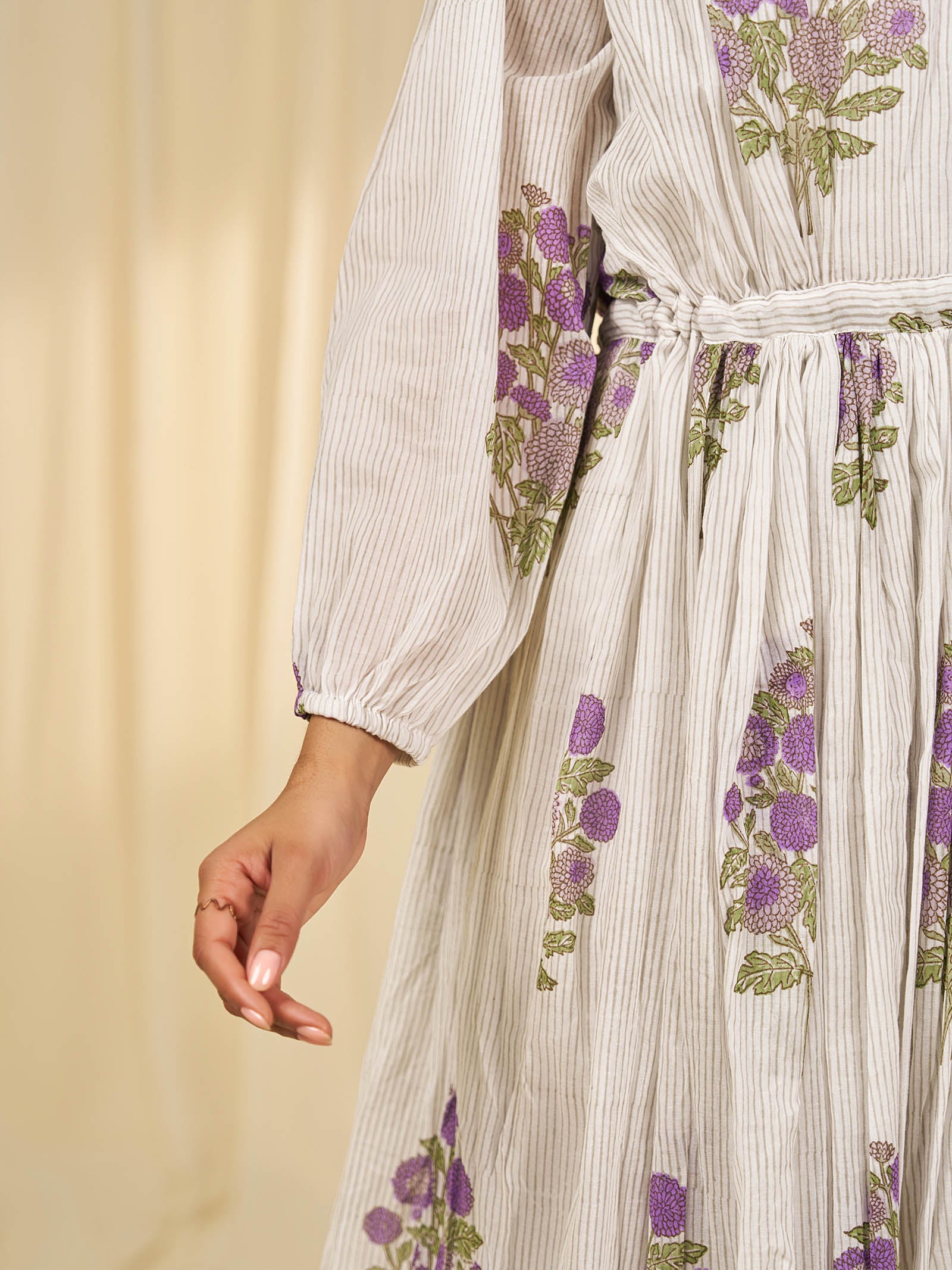 Lilac Primrose Voile Dress