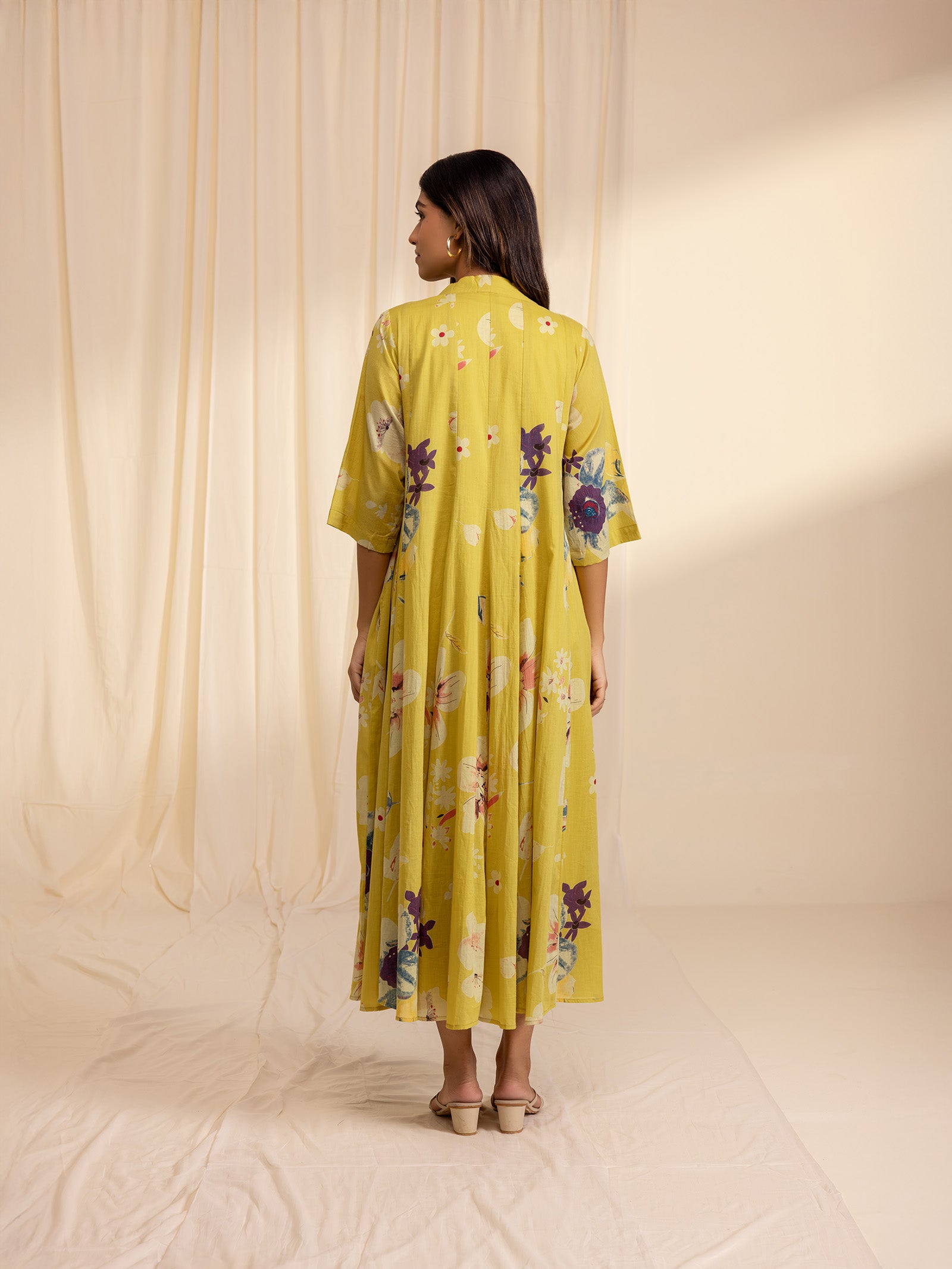 Lemon Tart Voile Dress
