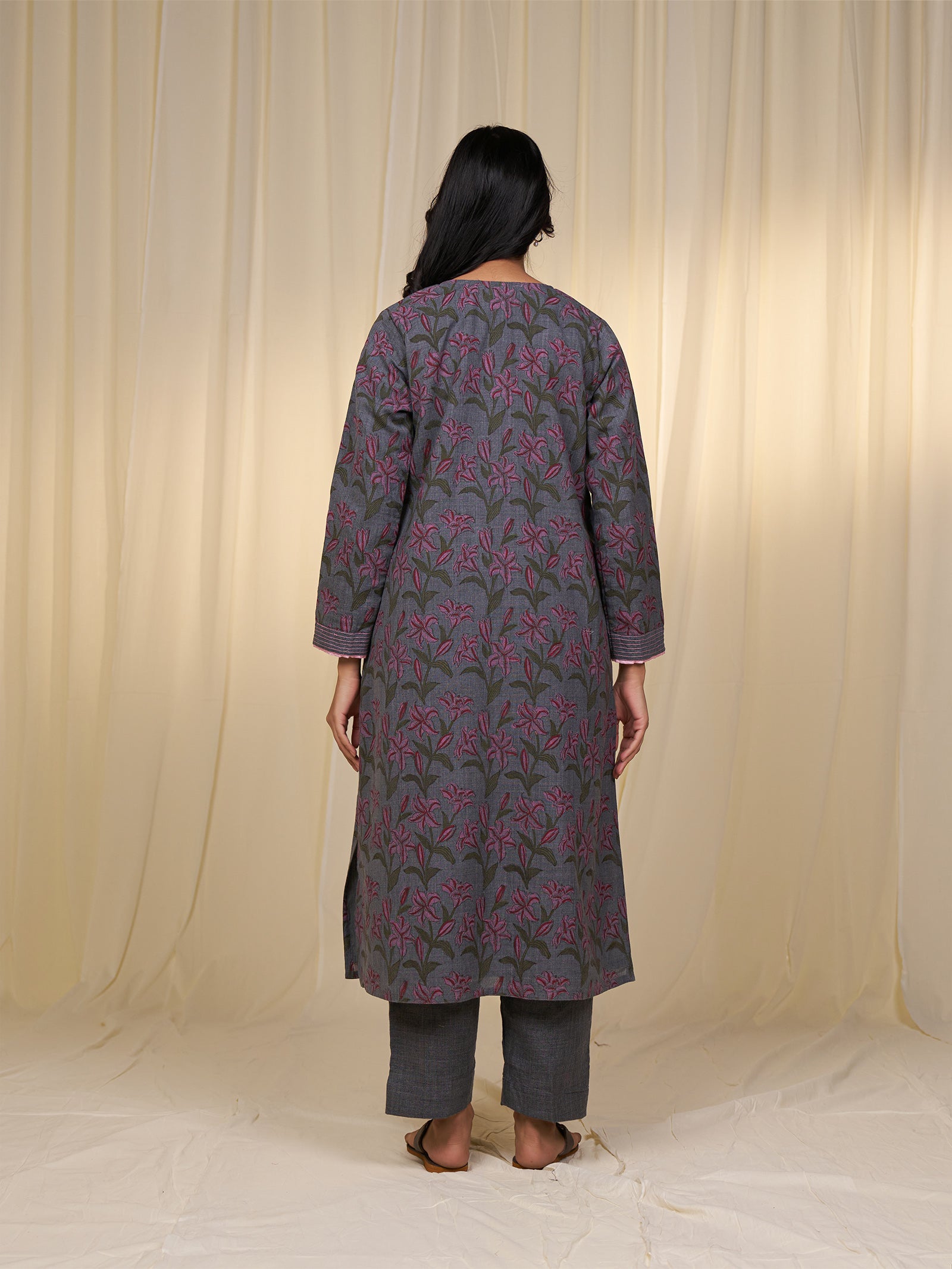 Lilies Wool Kurta