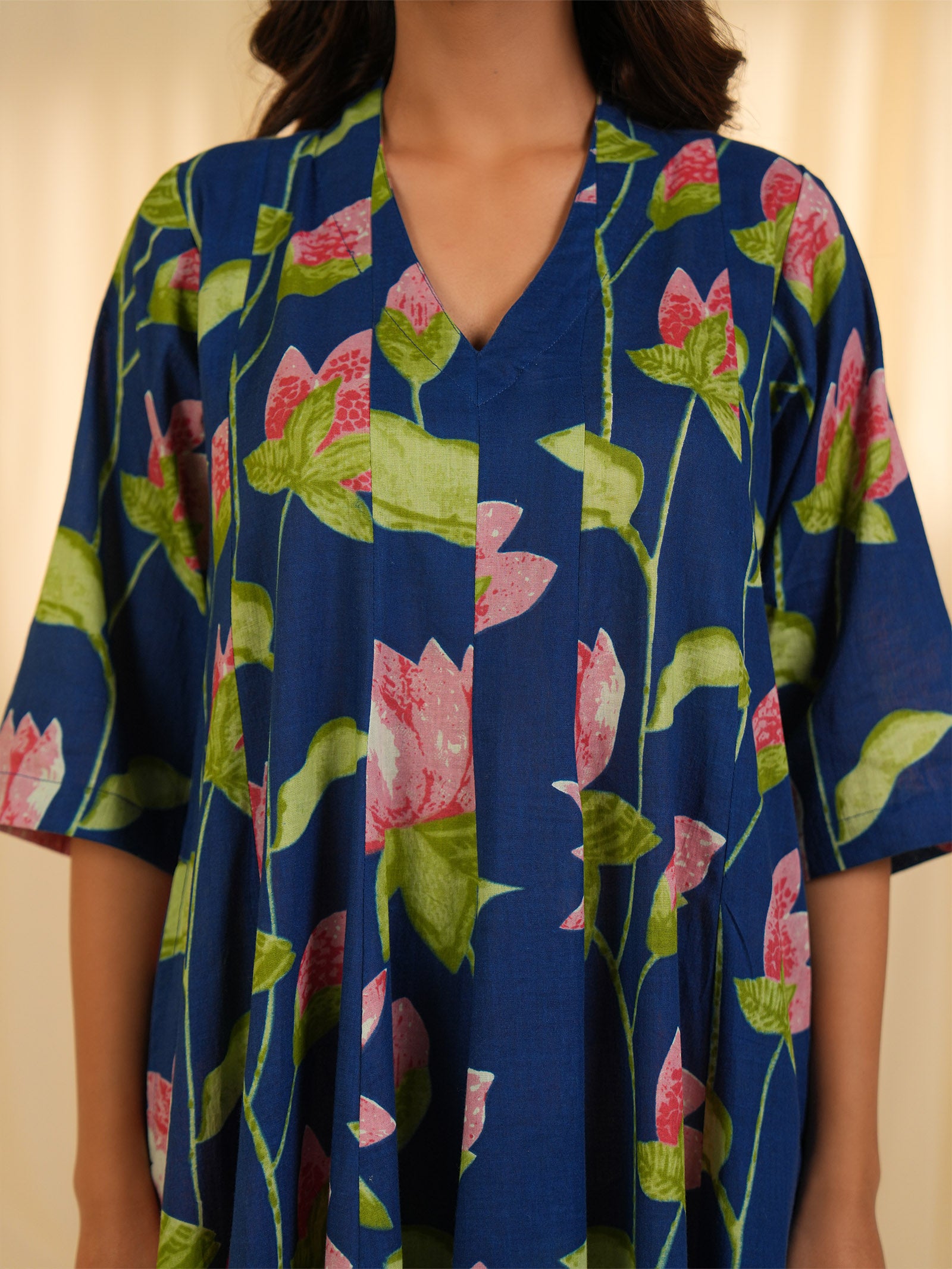 Lotus Royale Cotton Dress