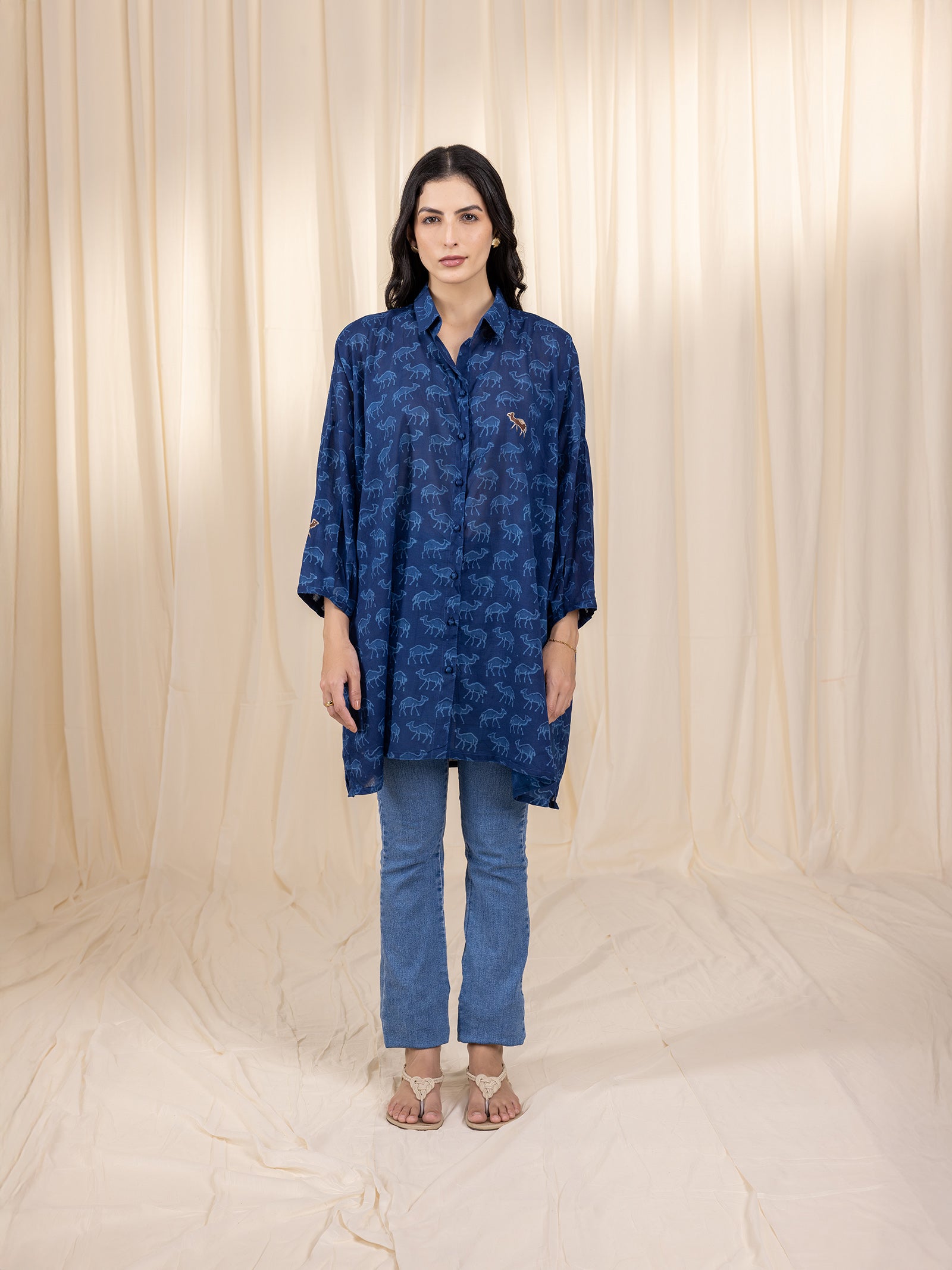 Madras Voile Shirt - Pushkar