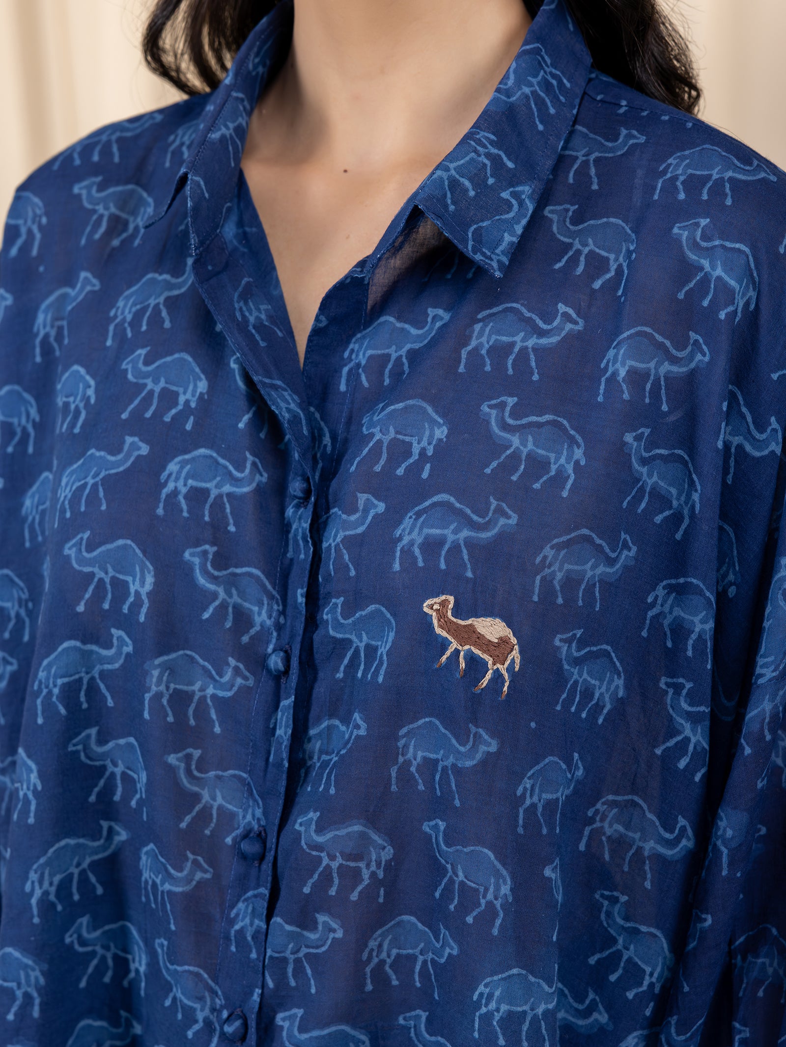 Madras Voile Shirt - Pushkar