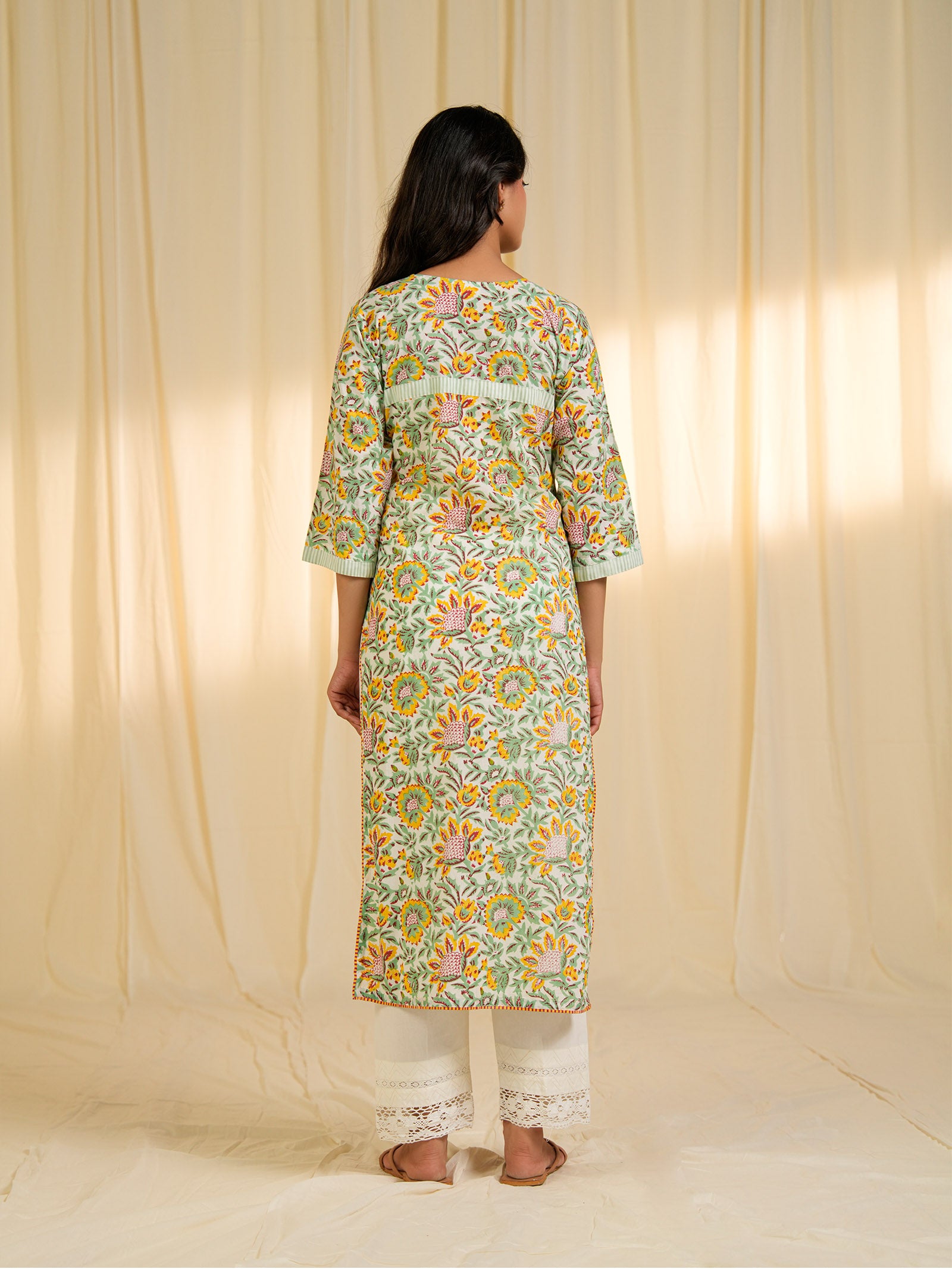 Mango Bite Cotton Kurta