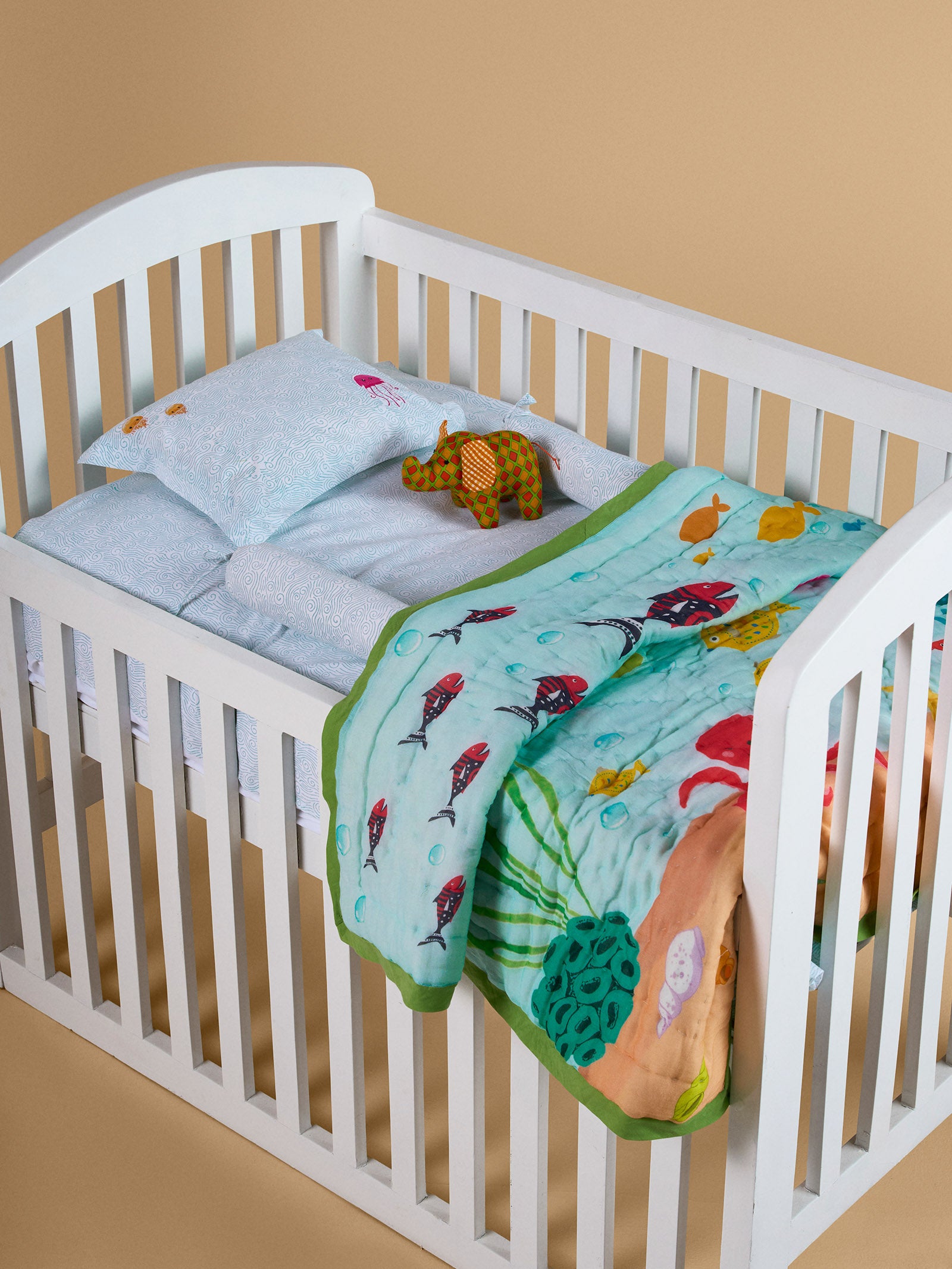 Marine Life Crib Set