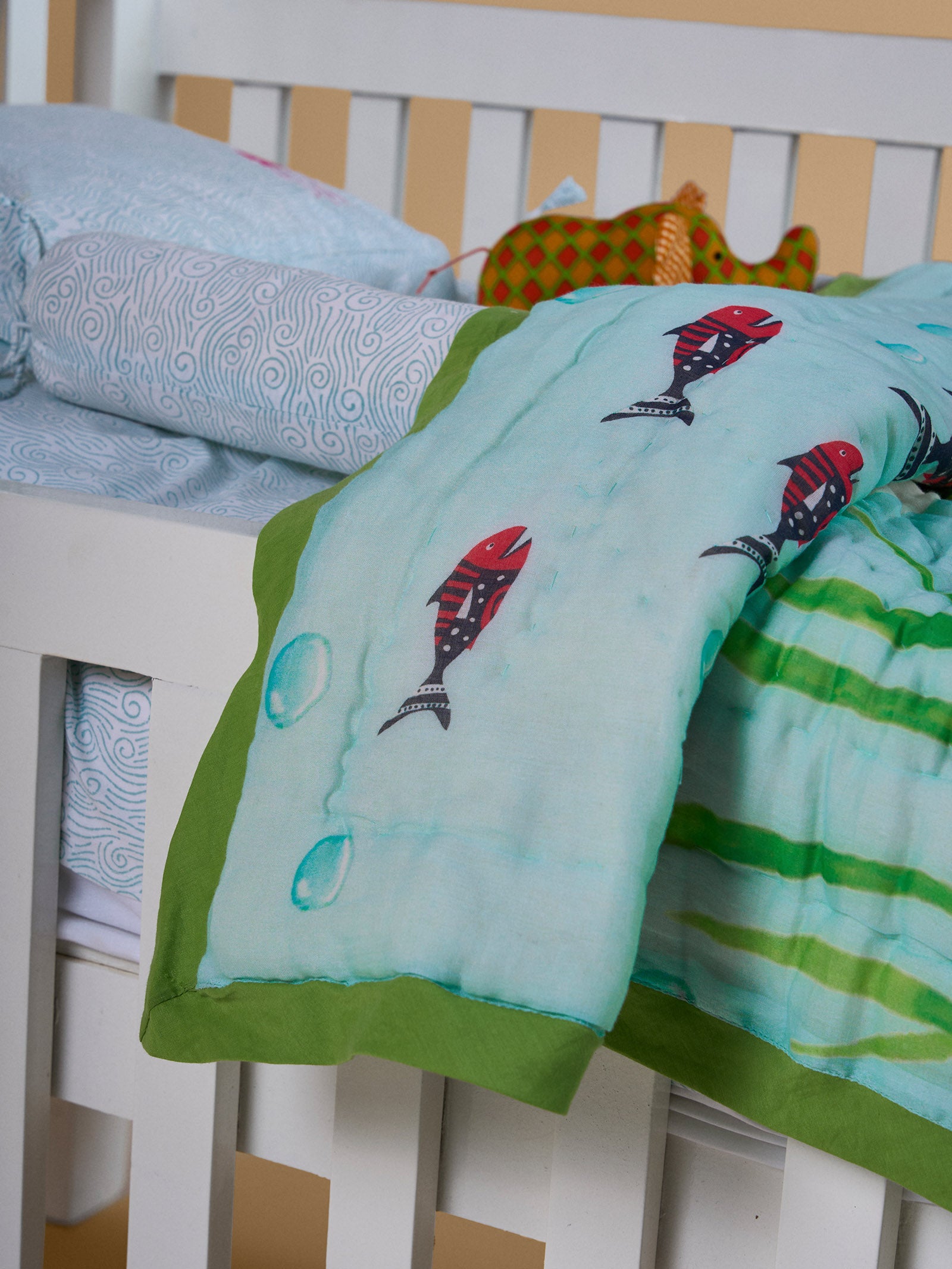 Marine Life Crib Set