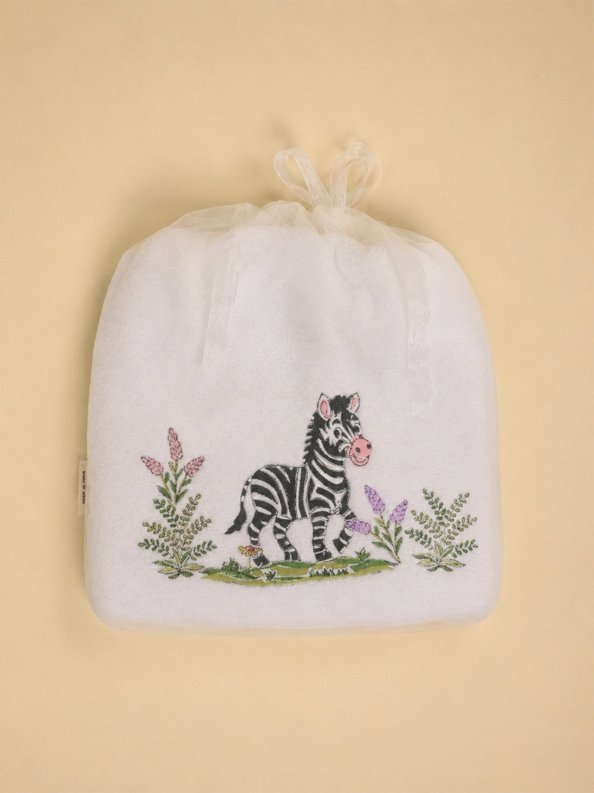 Marty Zebra Baby Towel