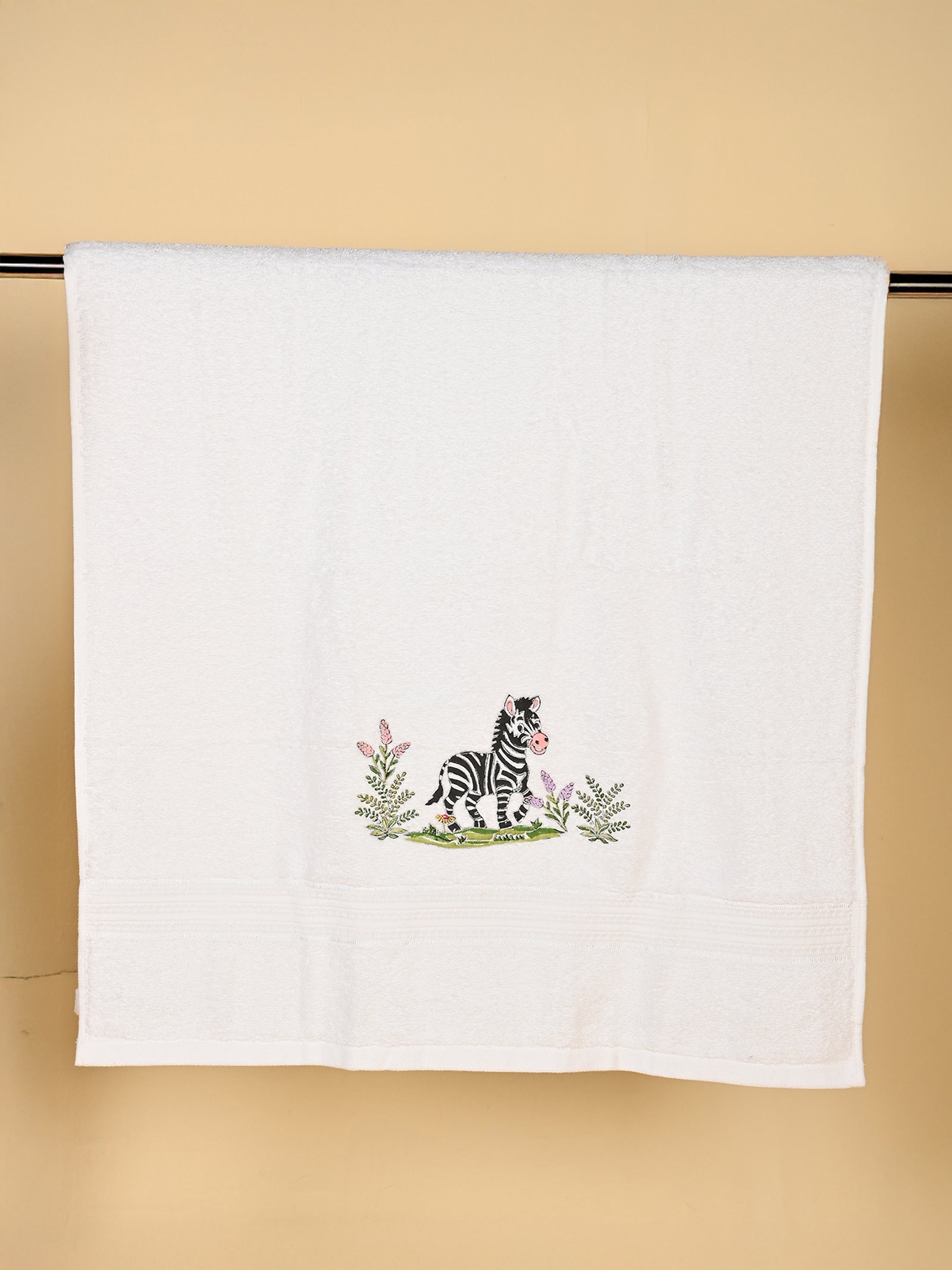 Marty Zebra Baby Towel