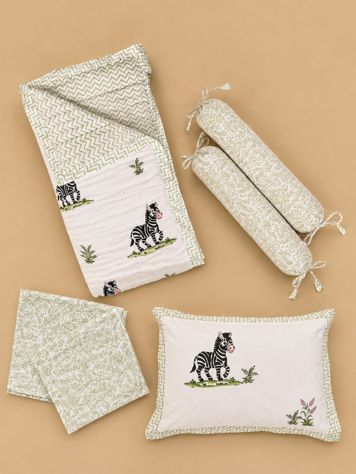 Marty Zebra Crib Set
