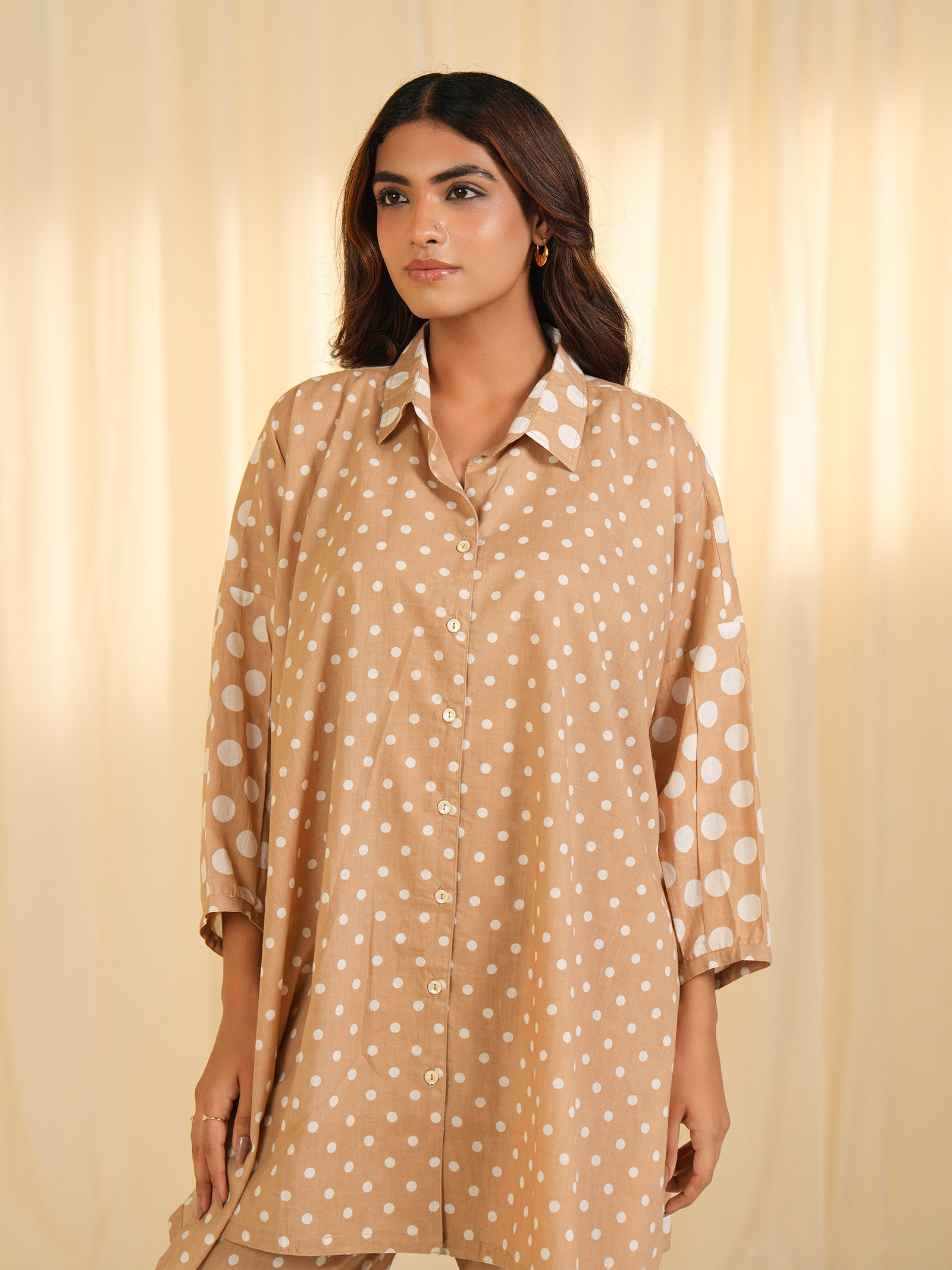 M.A.D. Mocha Cotton Madras Shirt