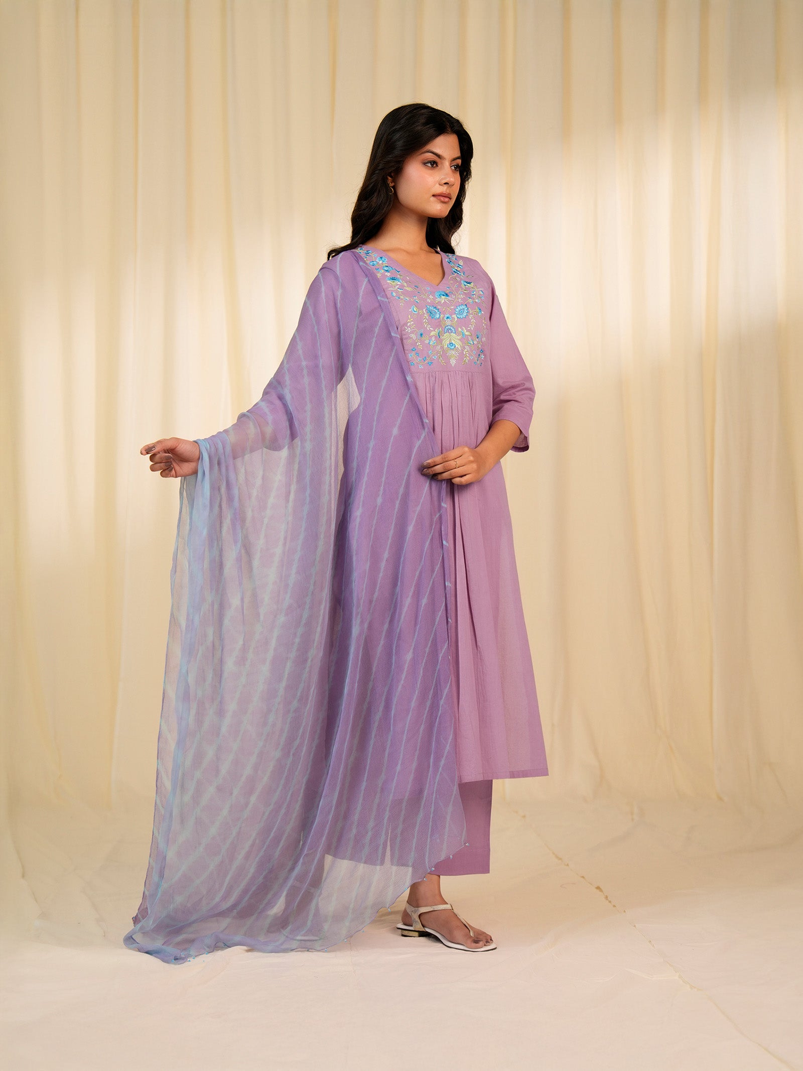 Mystic Vines Chiffon Dupatta