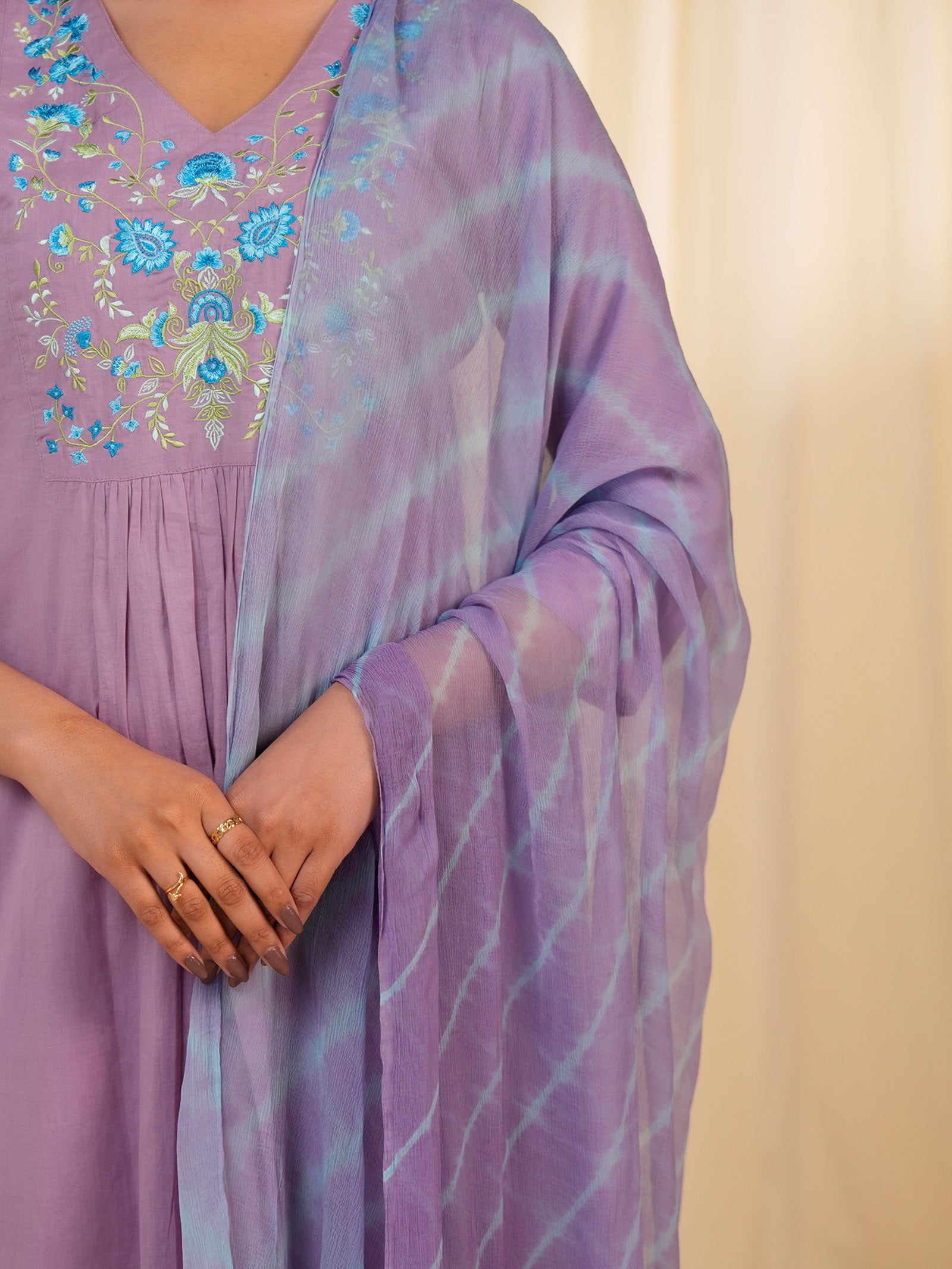Mystic Vines Chiffon Dupatta
