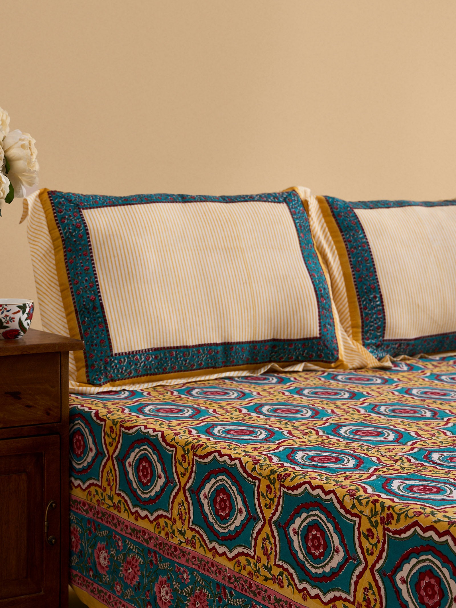 Nawalgarh Pillow Cover ( Set of 2 )